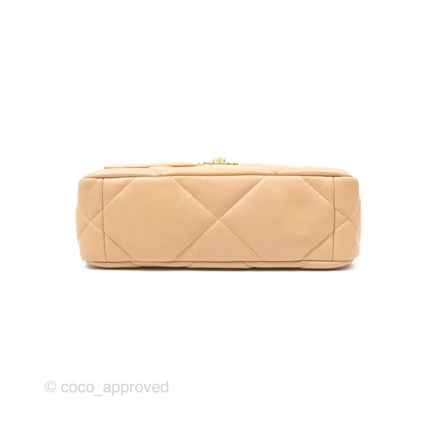 Chanel 19 Small Beige Mixed Hardware