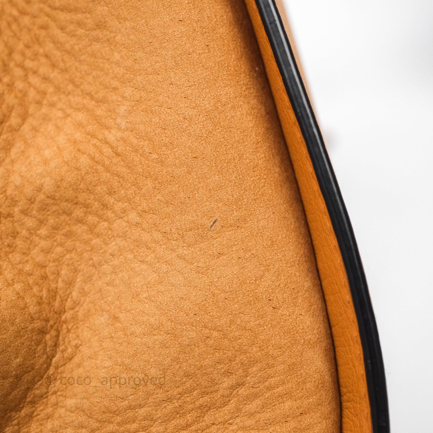 Loewe Small Hammock Drawstring Light Caramel Calfskin
