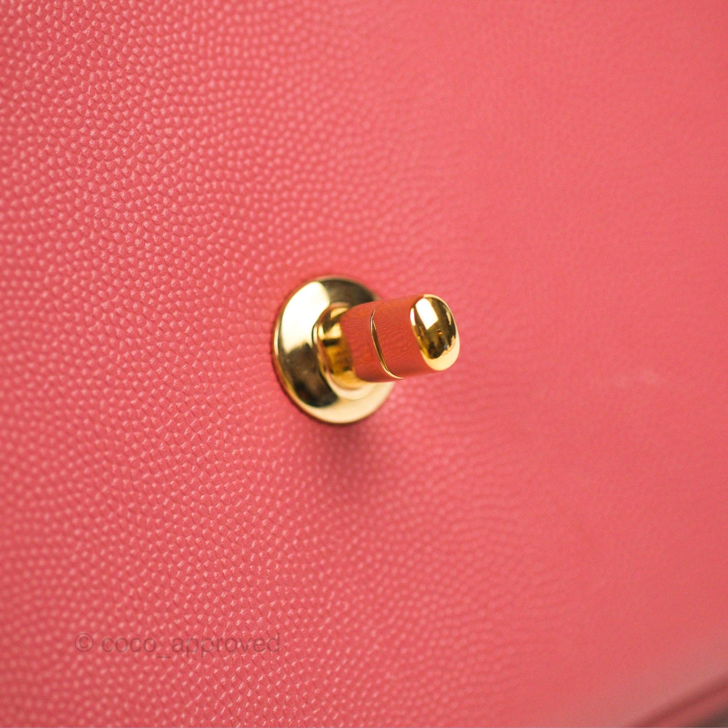 Chanel Quilted Medium Business Affinity Flap Pink Caviar Gold Hardware