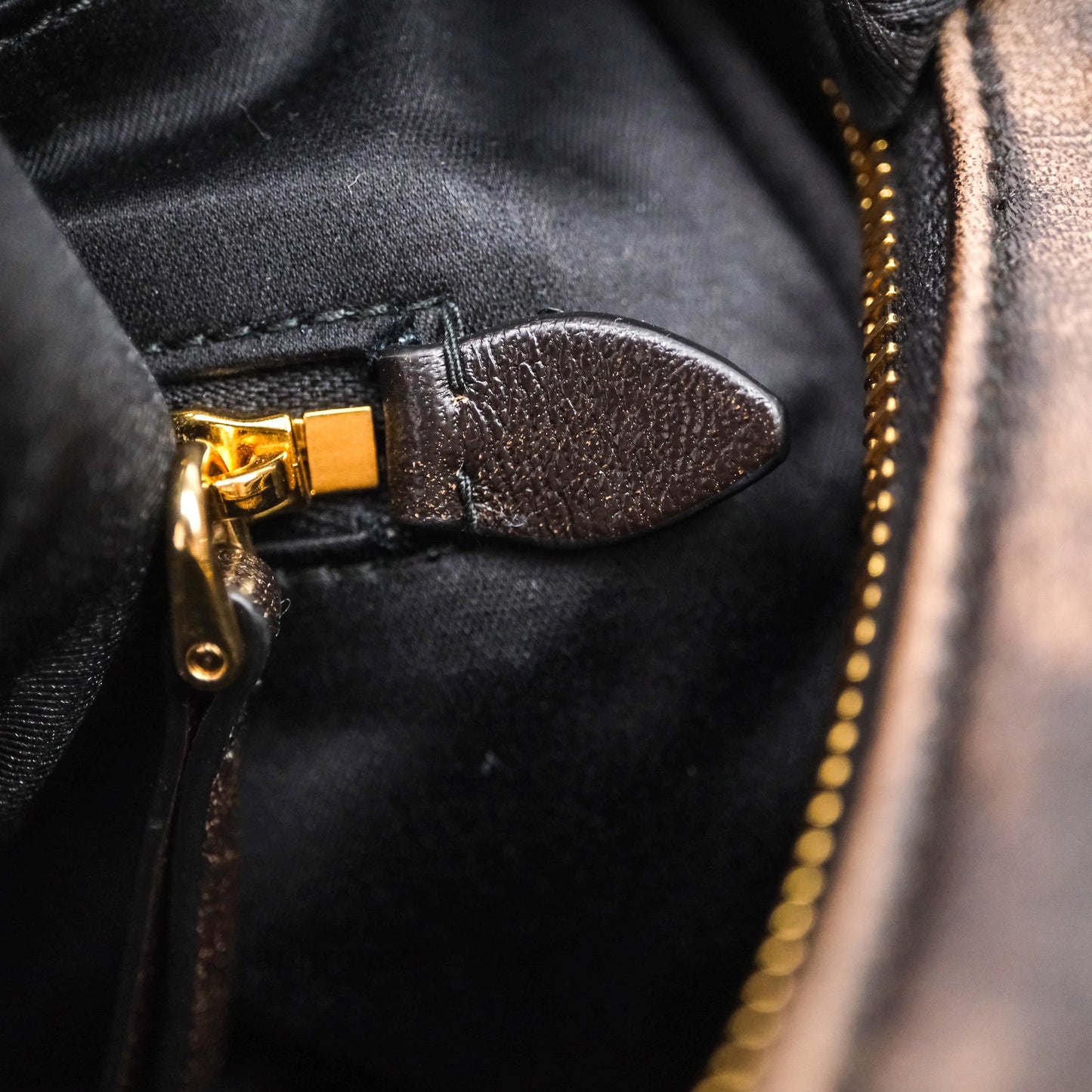 Miumiu Nappa leather Pocket bag Coffee