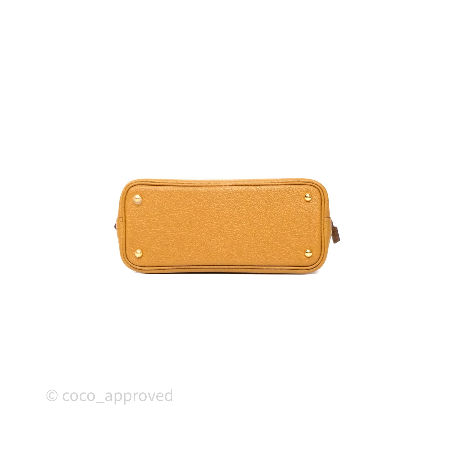 Hermès Bolide Mini 1923 Caramel 28 Chevre Mysore Strap Ficelle/Black Gold Hardware
