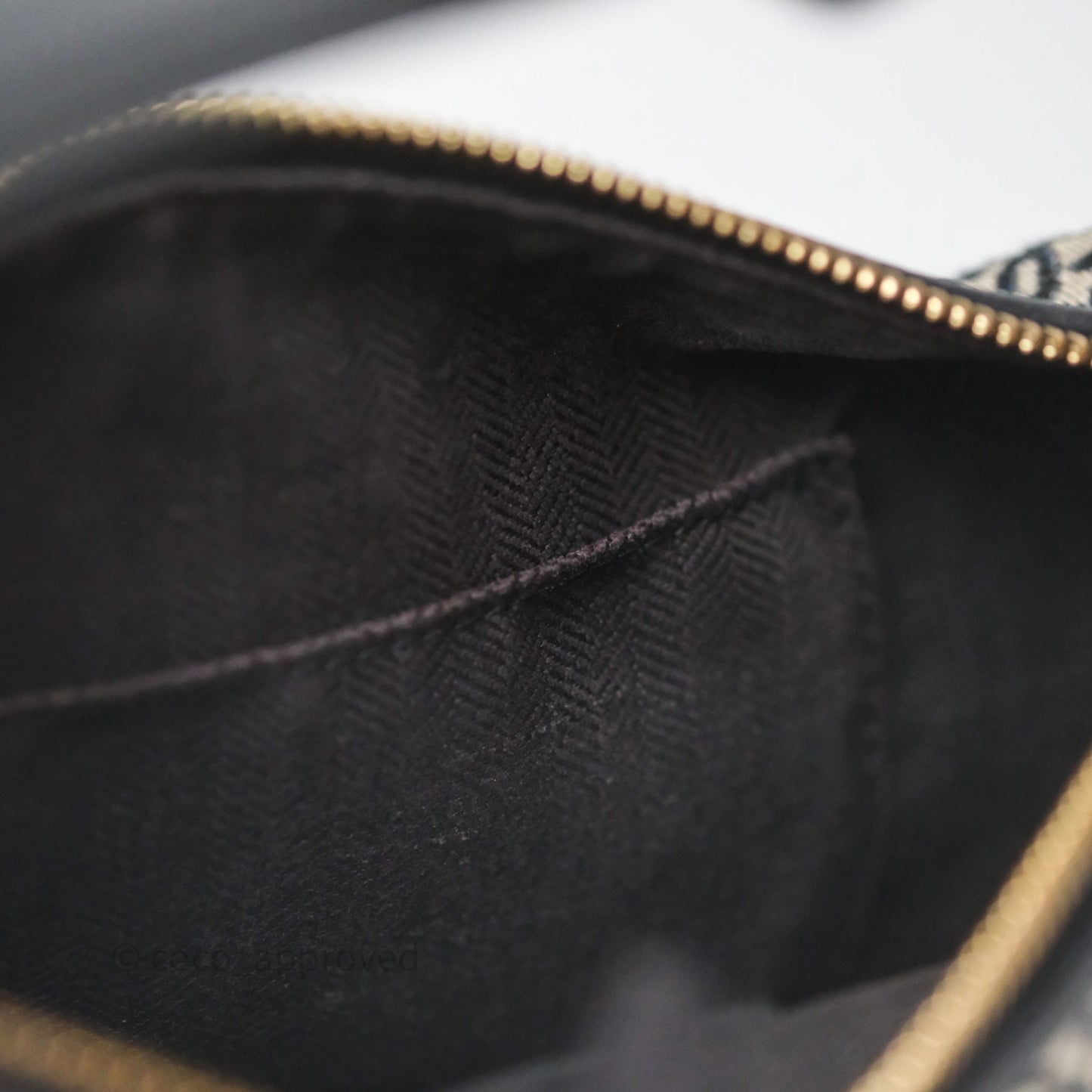 Loewe Small Cubi bag in Anagram Jacquard & Calfskin Navy/Black