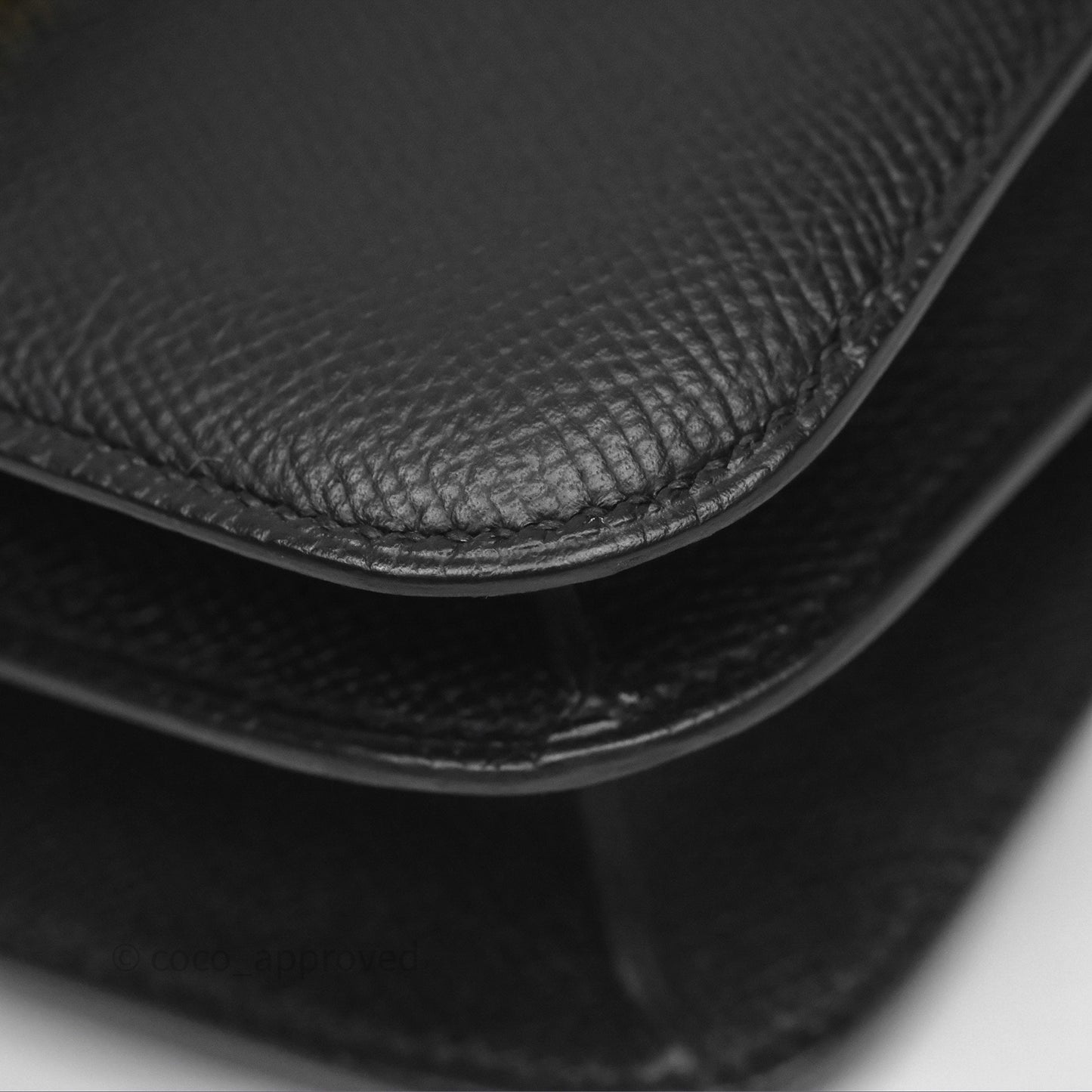 Hermès Constance Mini 18cm Black Noir 89 Epsom Gold Hardware
