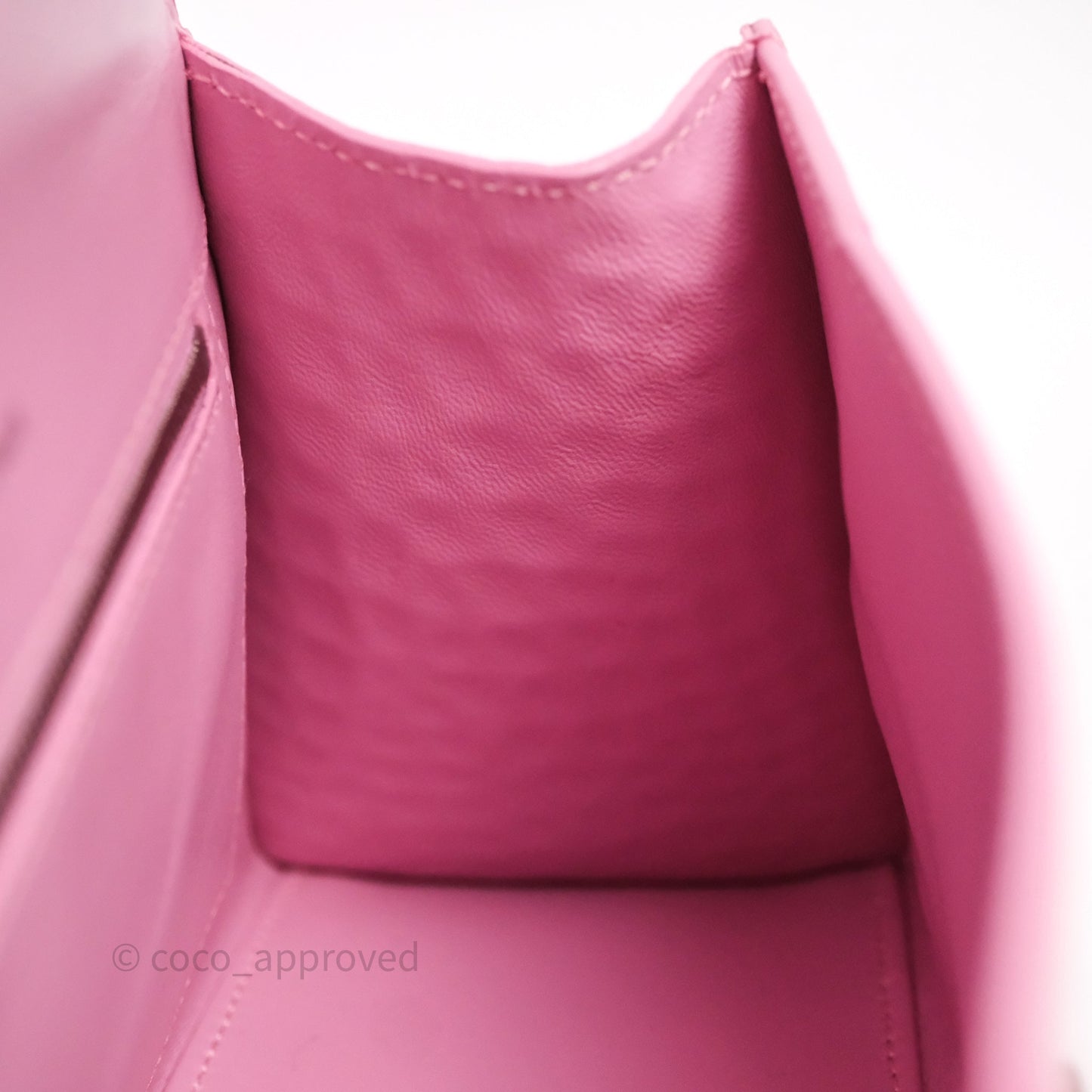 Balenciaga Small Hourglass Embossed Bag Pink