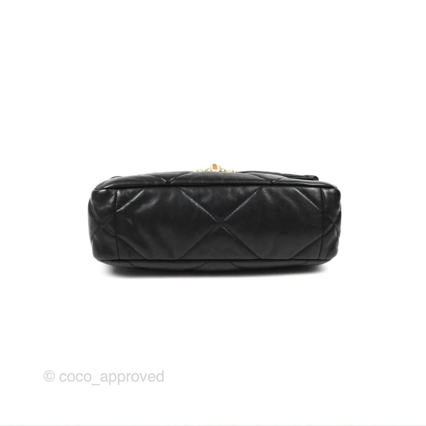 Chanel 19 Small Black Goatskin Mixed Hardware