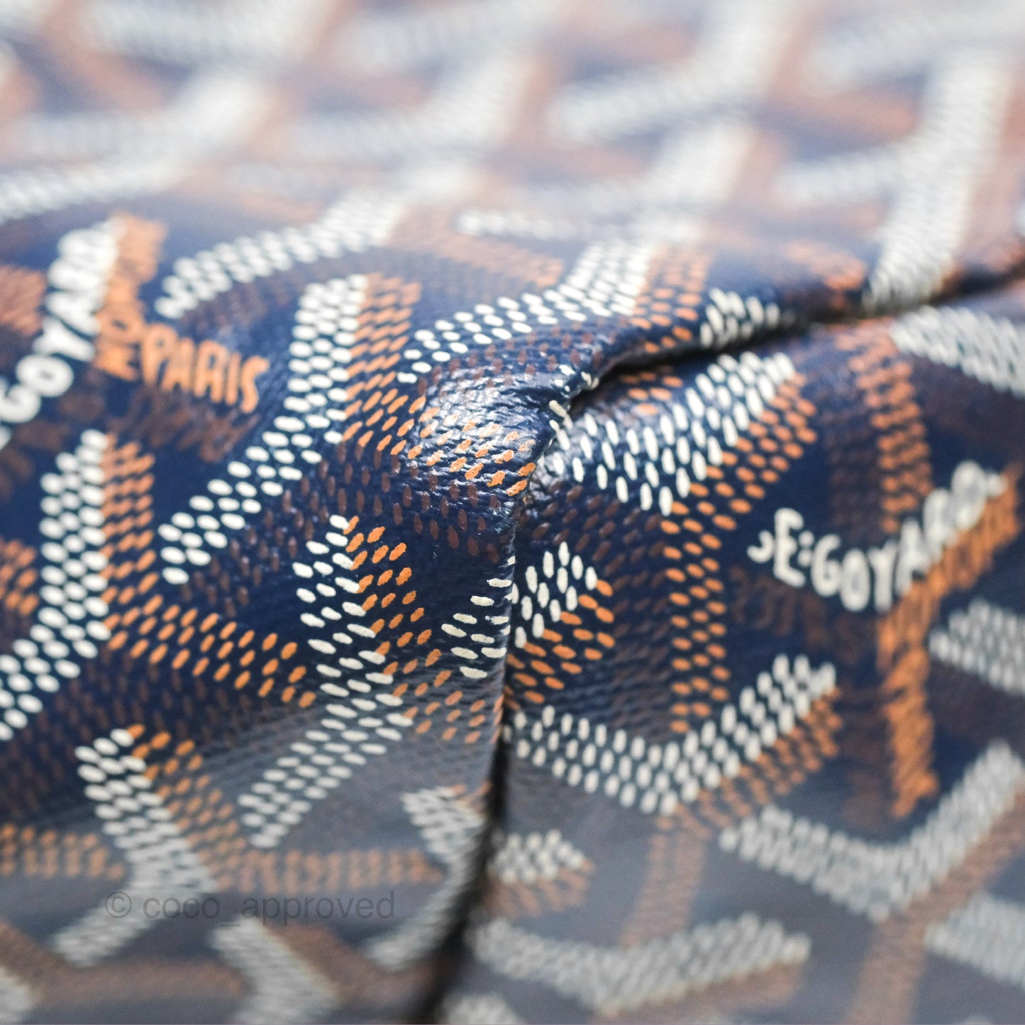 Goyard St Louis Tote PM ⁣⁣⁣⁣⁣⁣⁣⁣⁣⁣⁣⁣⁣⁣⁣⁣⁣⁣⁣⁣Navy