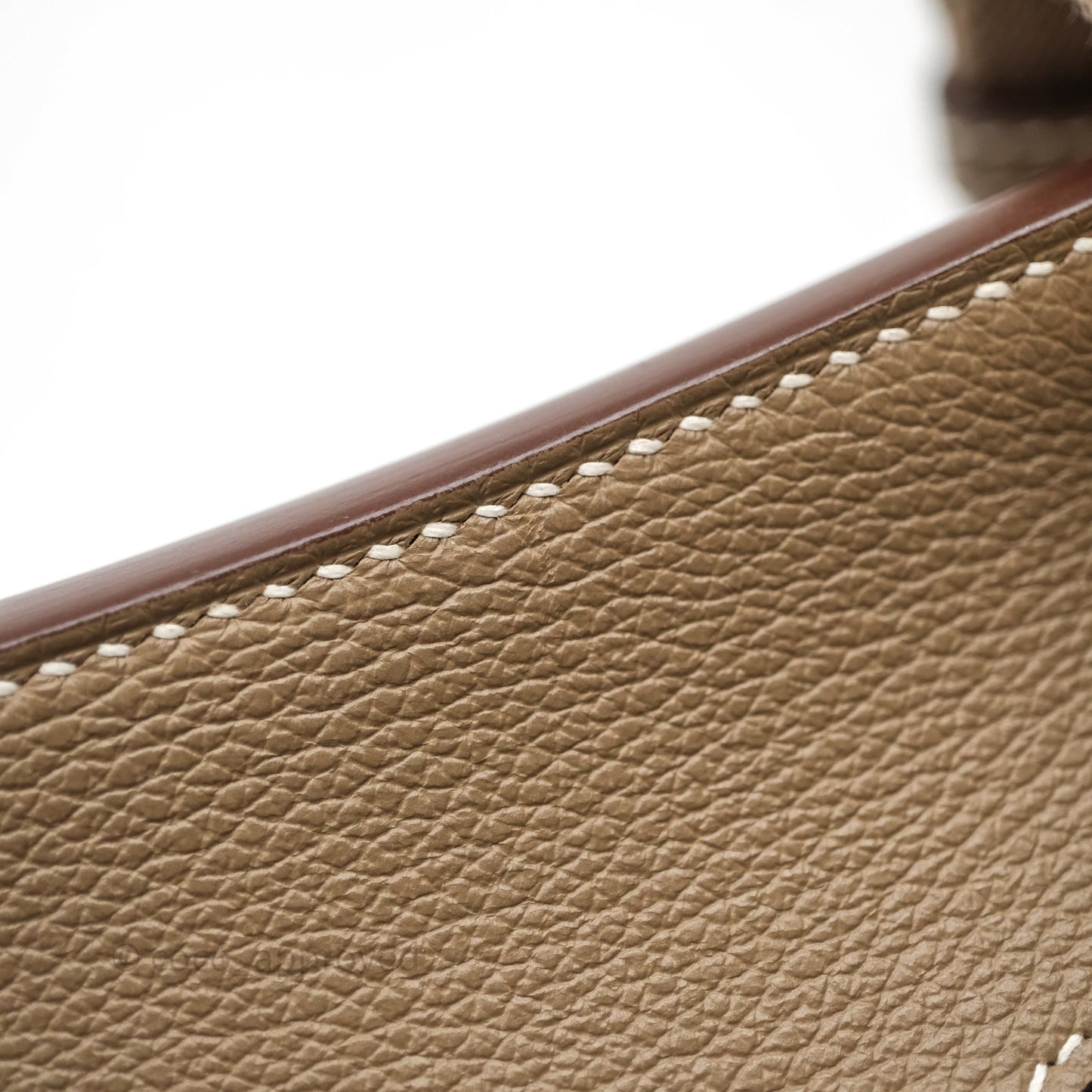 Hermès Mini Jypsiere Etoupe 18 Evercolor Gold Hardware