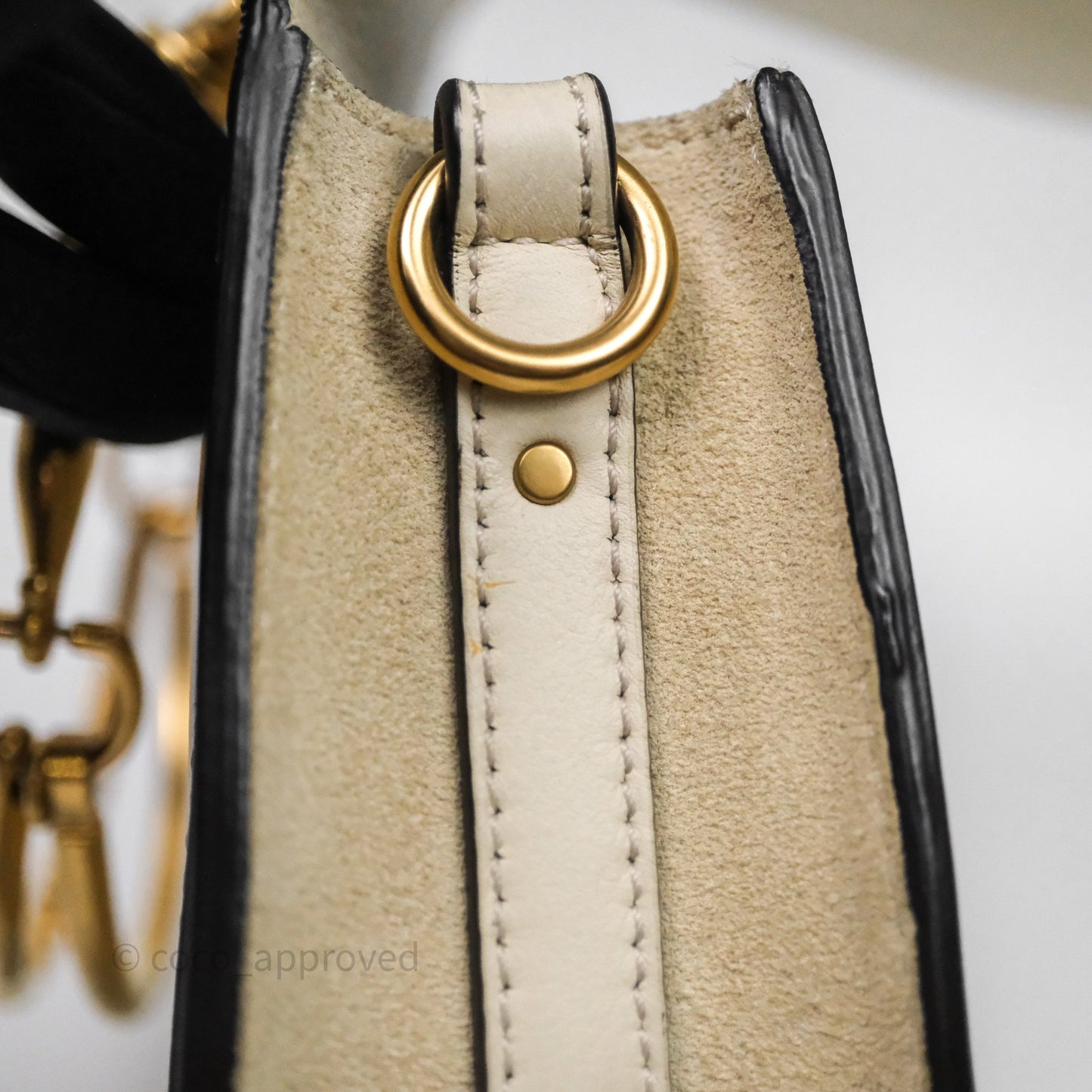 Chloé Nile Crossbody Bag White Calfskin
