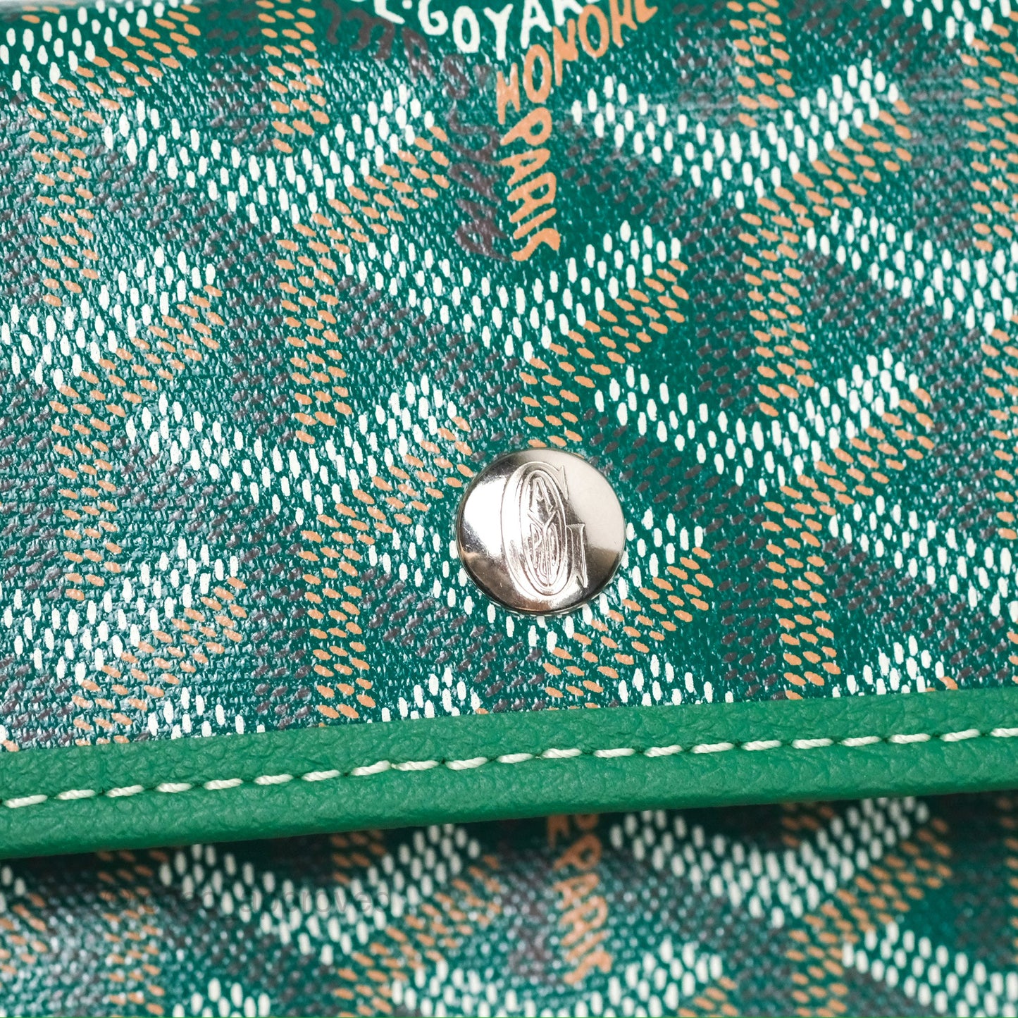 Goyard Bohème Hobo Bag Green Goyardine Canvas