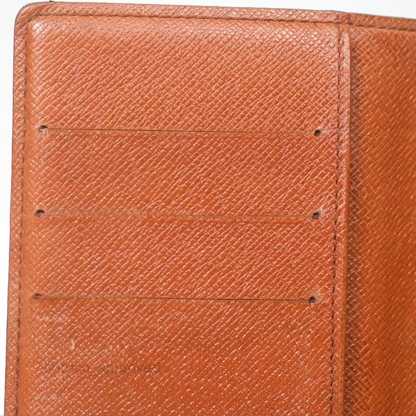 Louis Vuitton Vintage Small Ring Agenda Cover Monogram Canvas