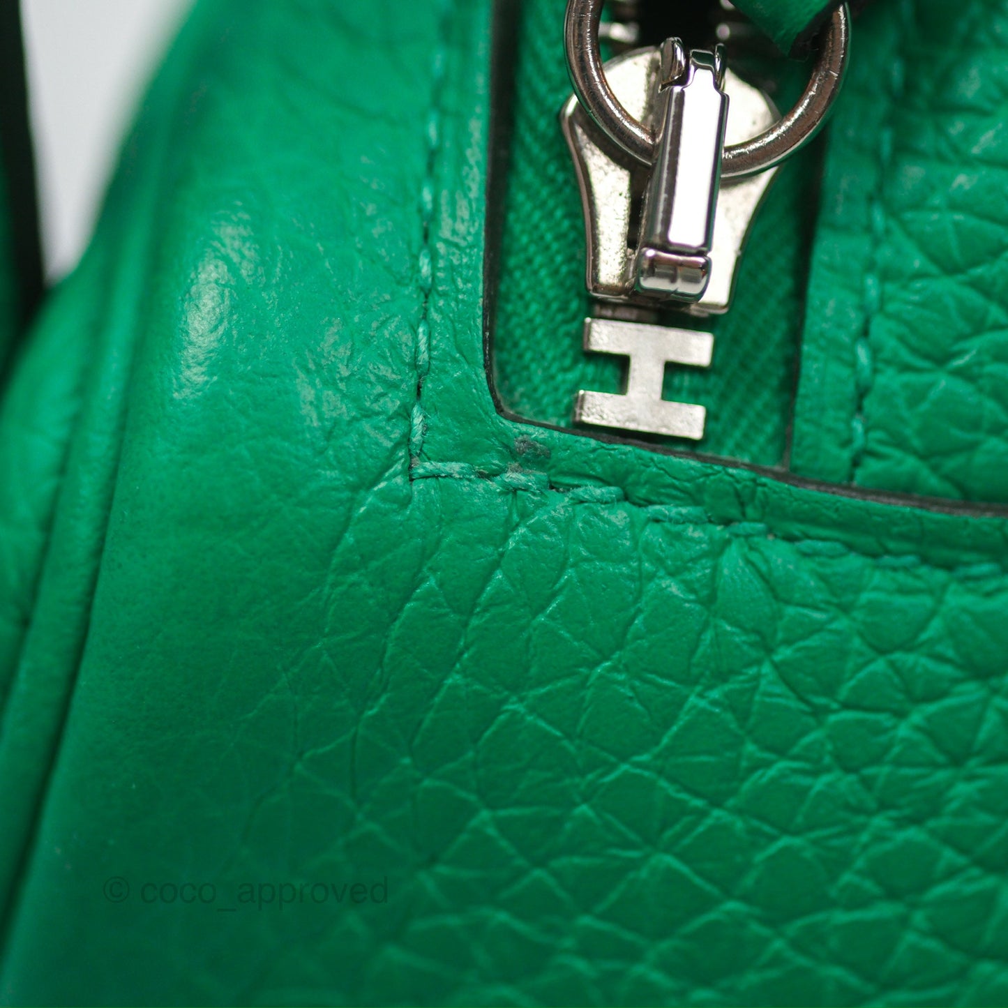 Hermès Mini Lindy 20 Menthe 6W Clemence Palladium Hardware