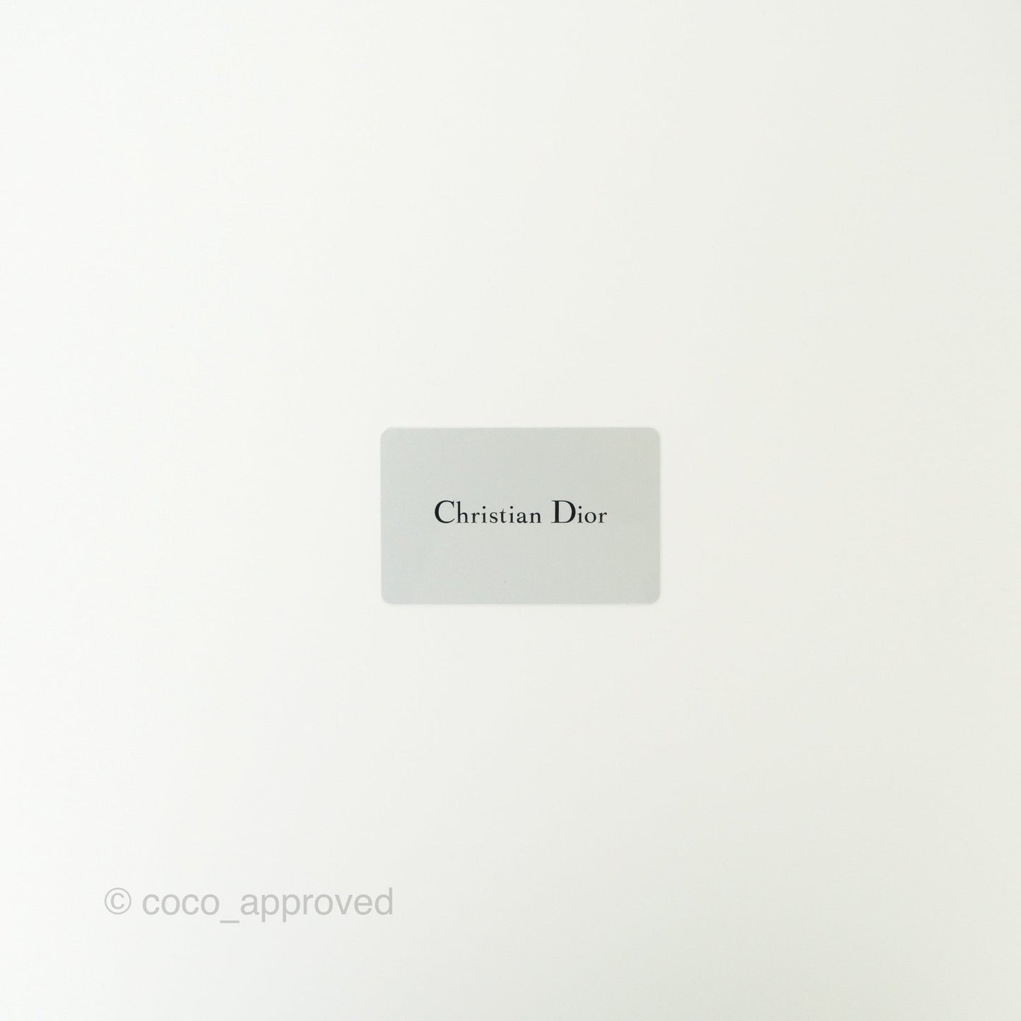 Dior Small Caro Bag Grey Supple Cannage Calfskin