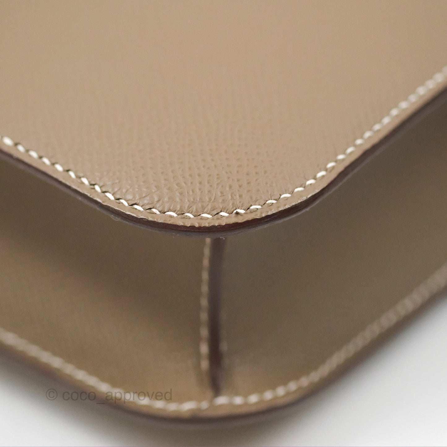 Hermès Constance 24 with Mirror Etoupe Epsom Gold Hardware