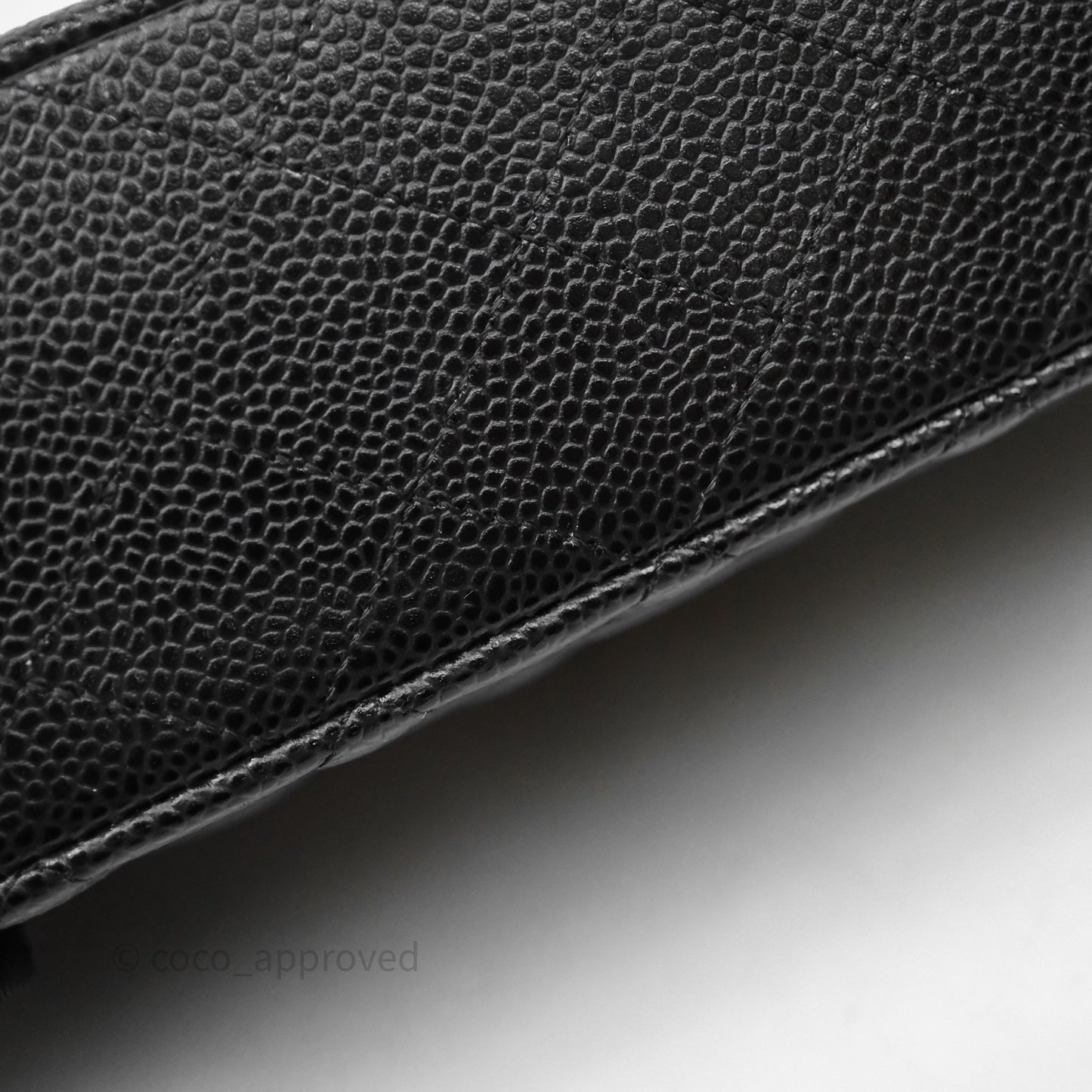 Chanel Small Classic Flap Quilted Black Caviar Gold Hardware
