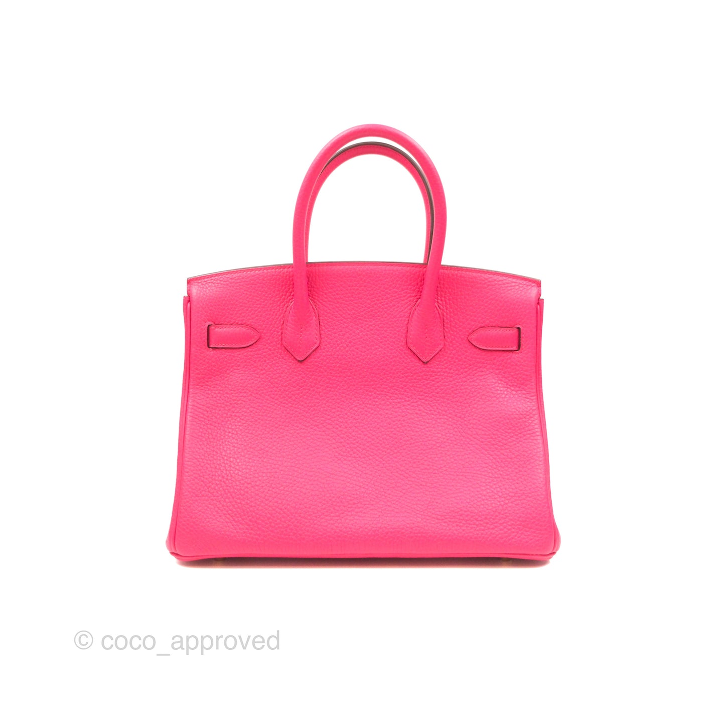 Hermès Birkin 30 Retourne I6 Rose Extrême Clemence Gold Hardware
