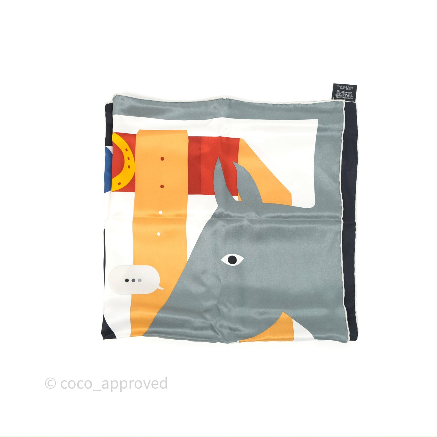 Hermès Is This a Love Story? Silk Scarf 70
