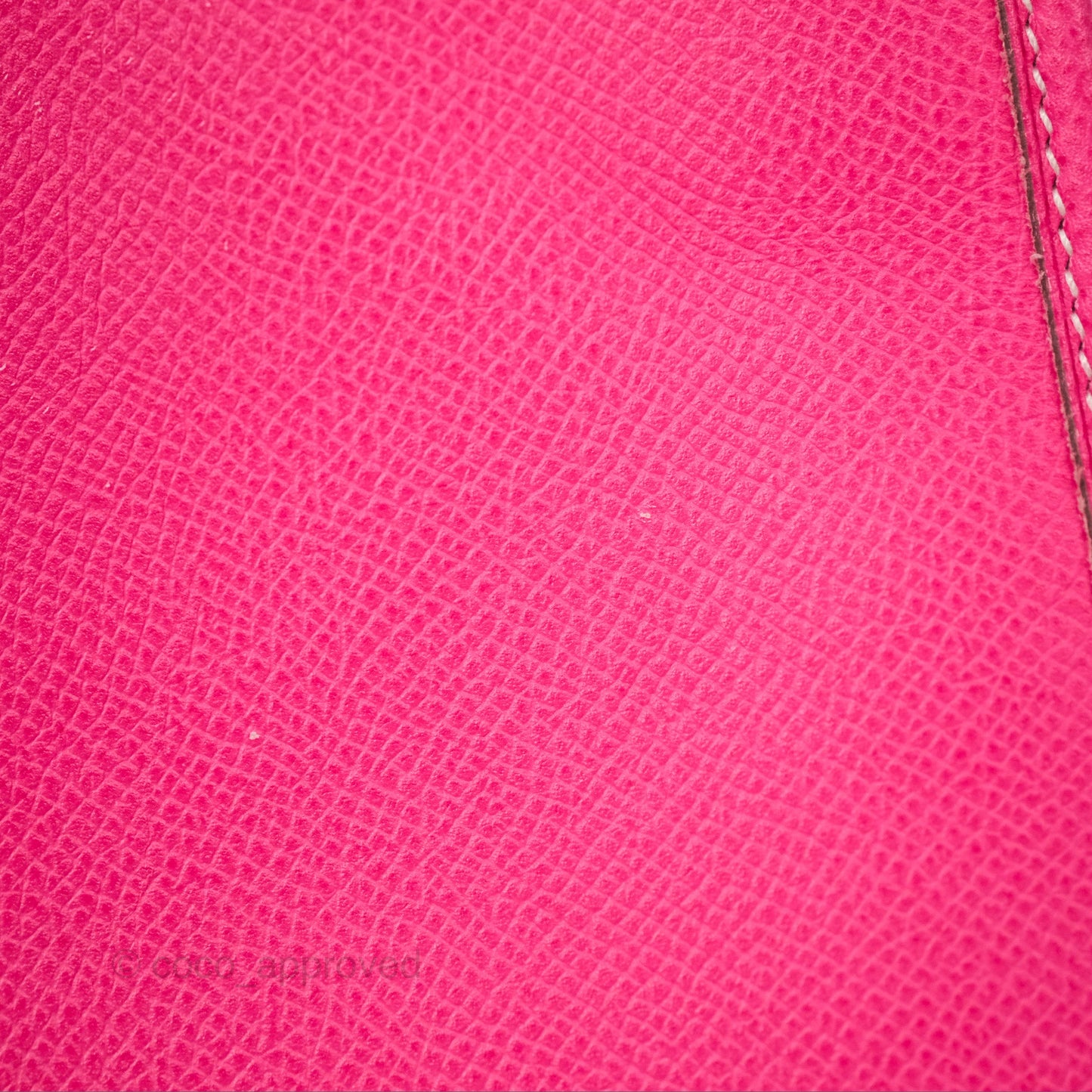 Hermès Mini Evelyne 16 Hot Pink Epsom Palladium Hardware