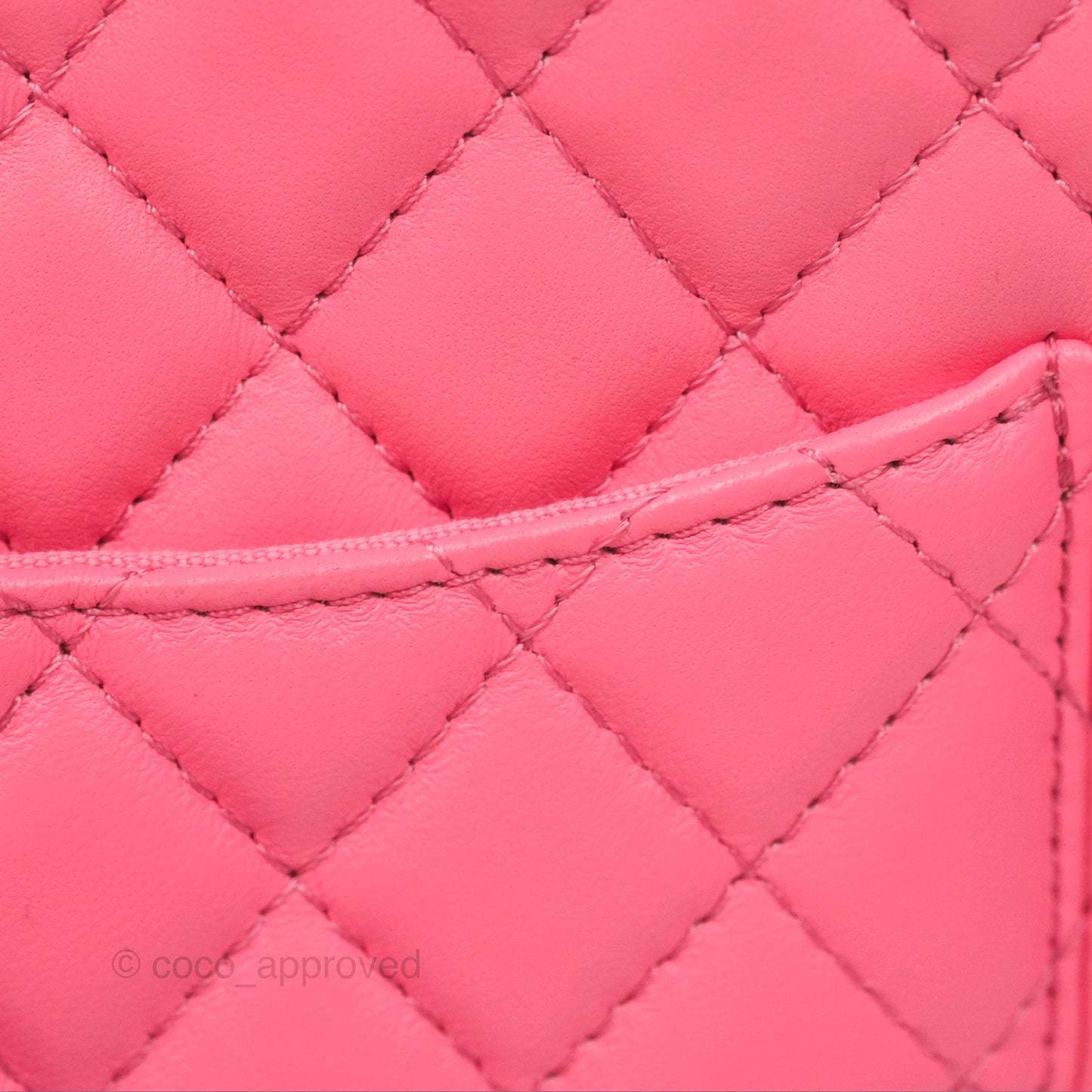 Chanel Large Heart Bag Pink Lambskin Gold Hardware 22S
