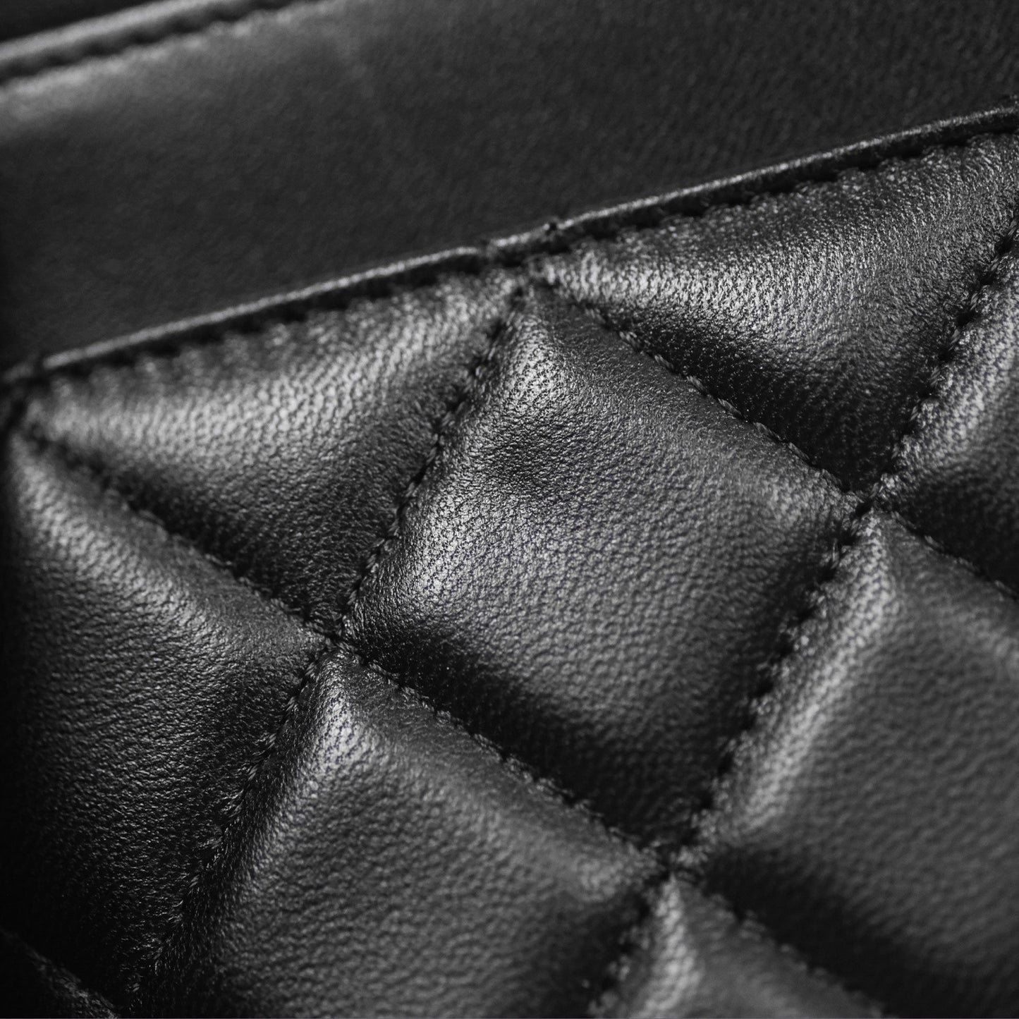Chanel Quilted Classic Wallet on Chain WOC Black Lambskin Gold Hardware