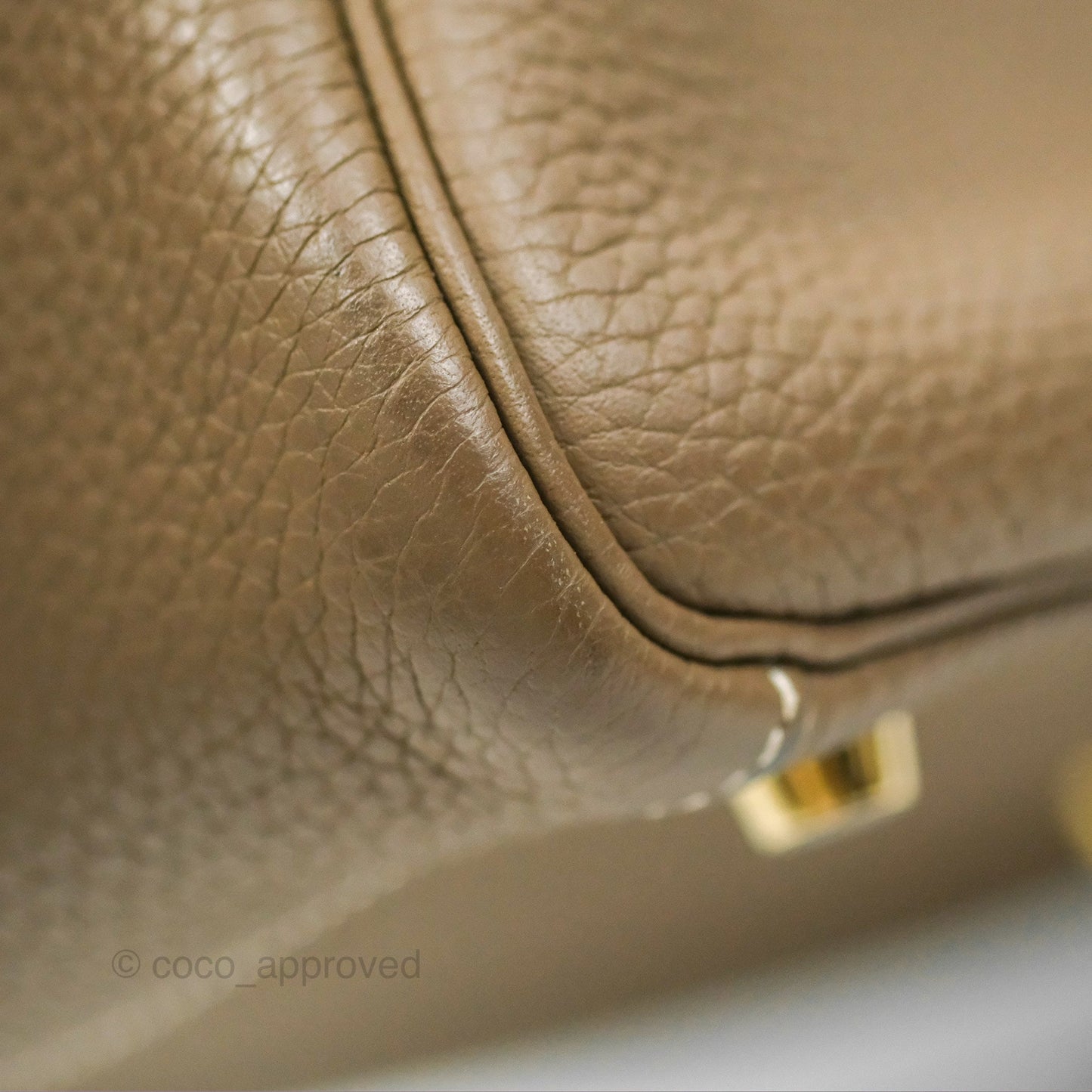 Hermès Lindy 26 Etoupe Clemence Gold Hardware