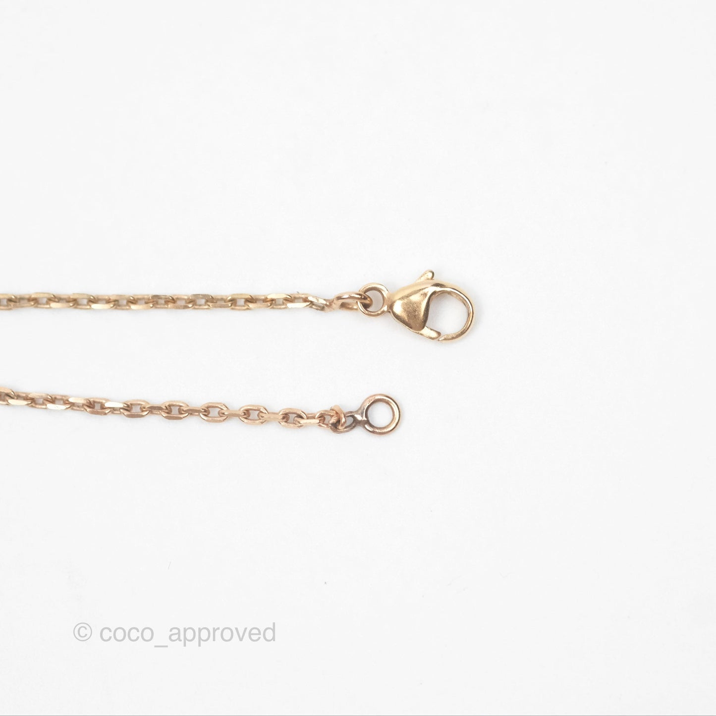 Hermès Mini Pop H Pendant Necklace Marron Glace Rose Gold Hardware