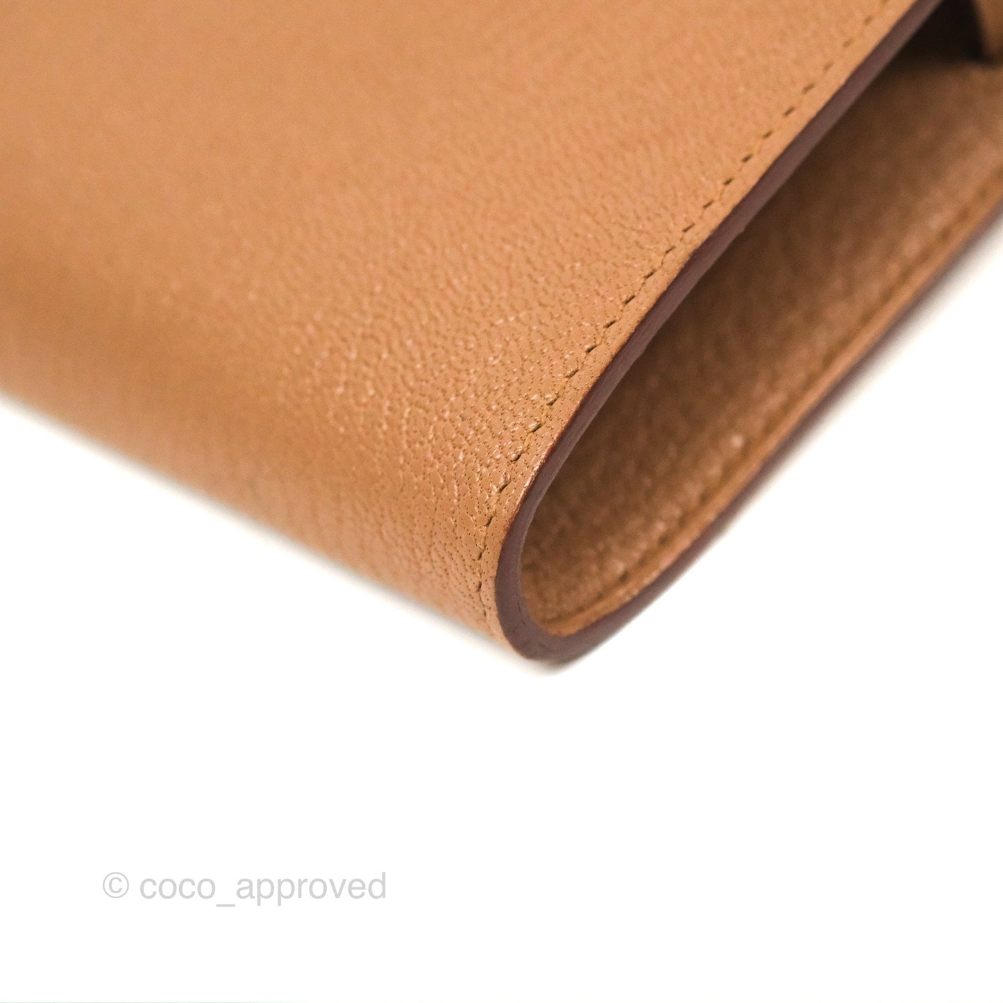 Hermès Kelly To Go Wallet Quebracho Chevre Mysore Gold Hardware