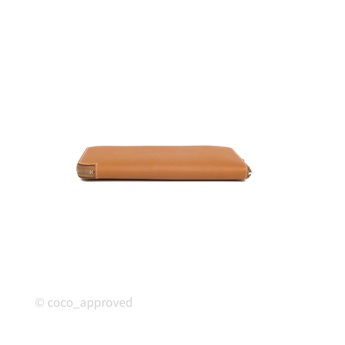 Hermès Silk In Classique Long Wallet Gold Epsom