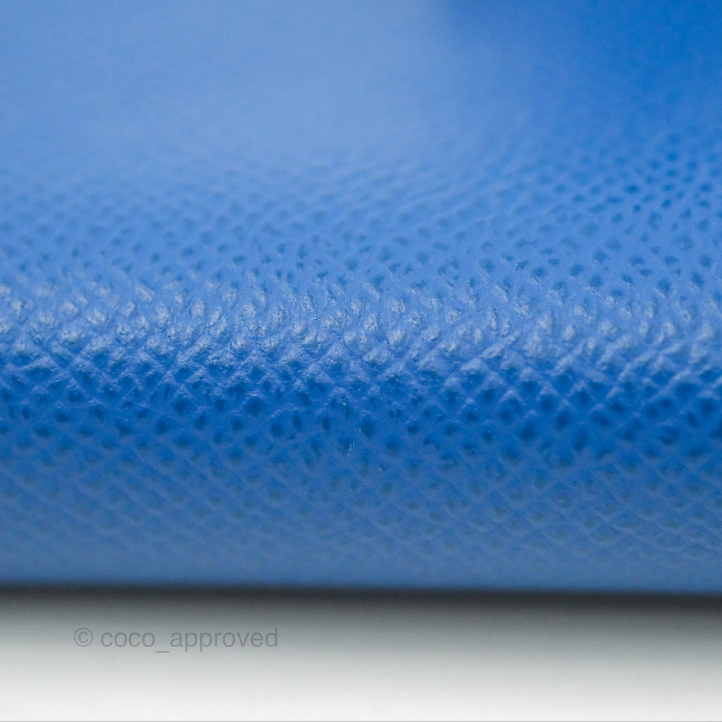Hermes Bearn Mini Wallet Epsom Bleu De Fance Gold Hardware