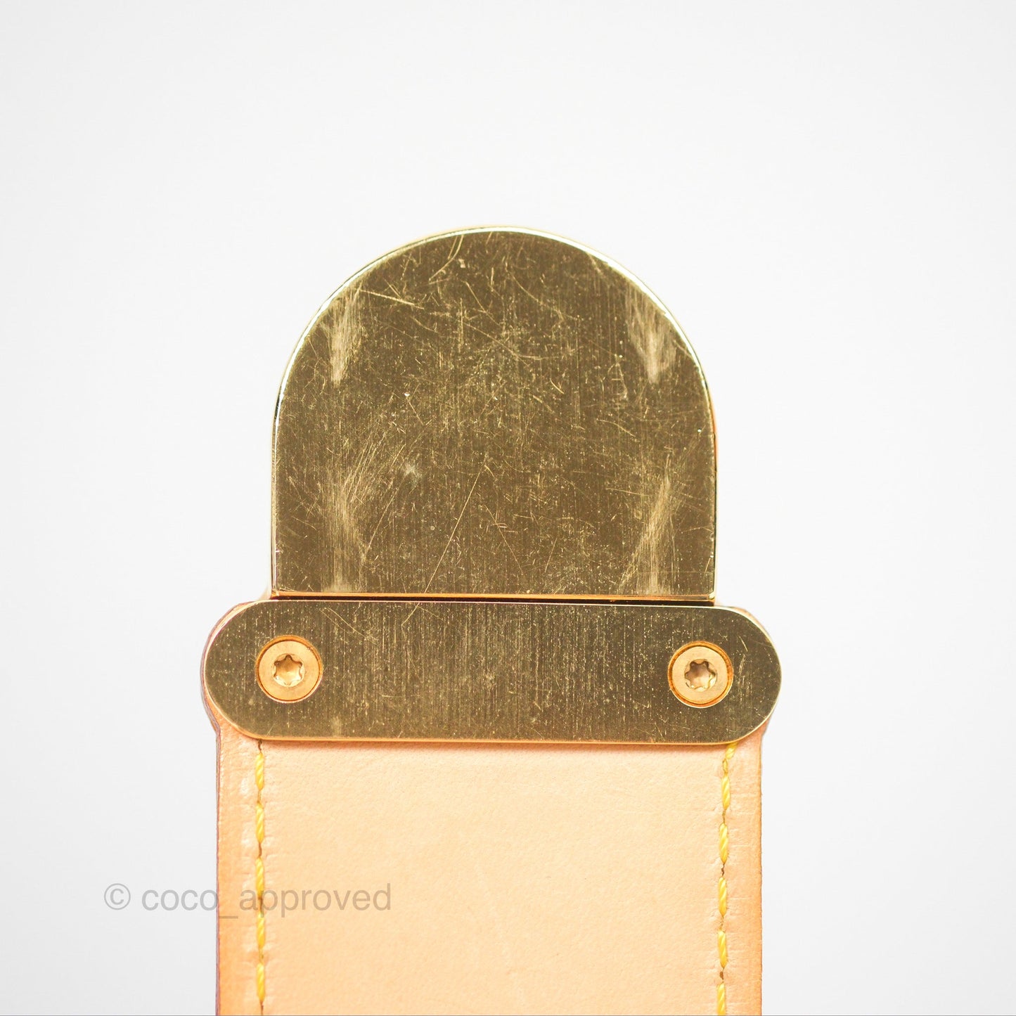 Louis Vuitton Vintage Pleaty Denim Monogram Gold Hardware
