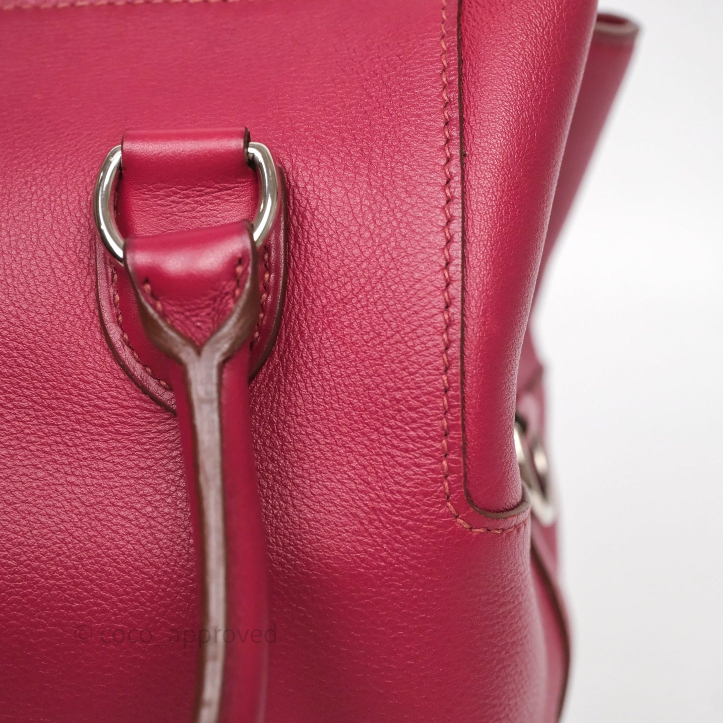 Hermès ToolBox 20 Rubis B5 Swift Palladium Hardware