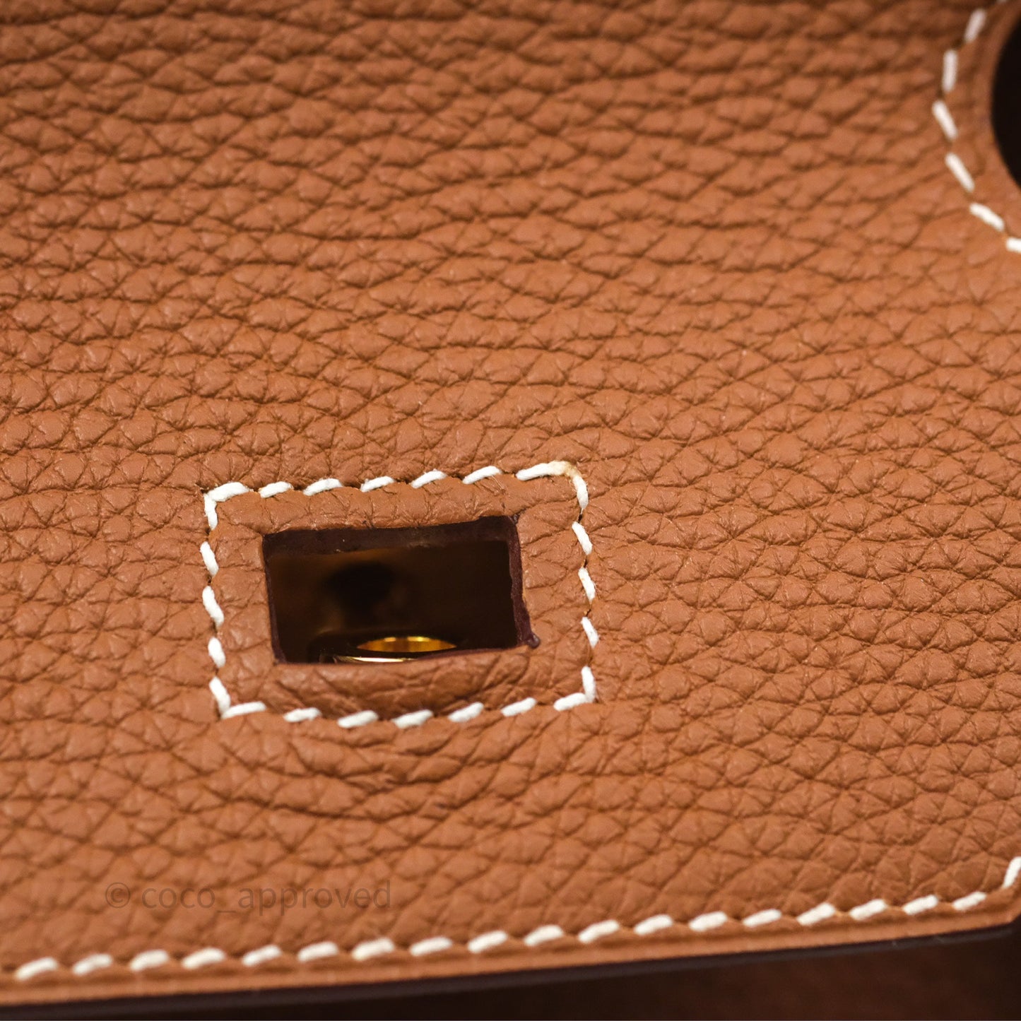 Hermès Birkin 30 Retourne Gold 37 Togo Gold Hardware