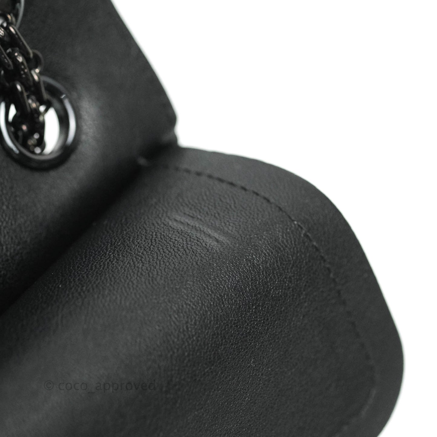 Chanel Reissue Chevron So Black Black Hardware 226