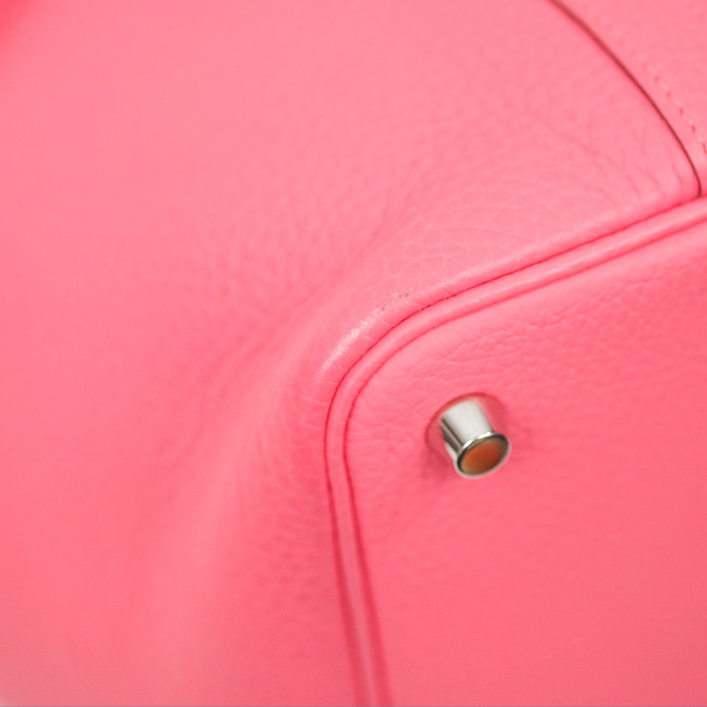 Hermès Picotin Lock 18 Eclat Rose Azalee Clemence/ Terre Battue Swift Palladium Hardware