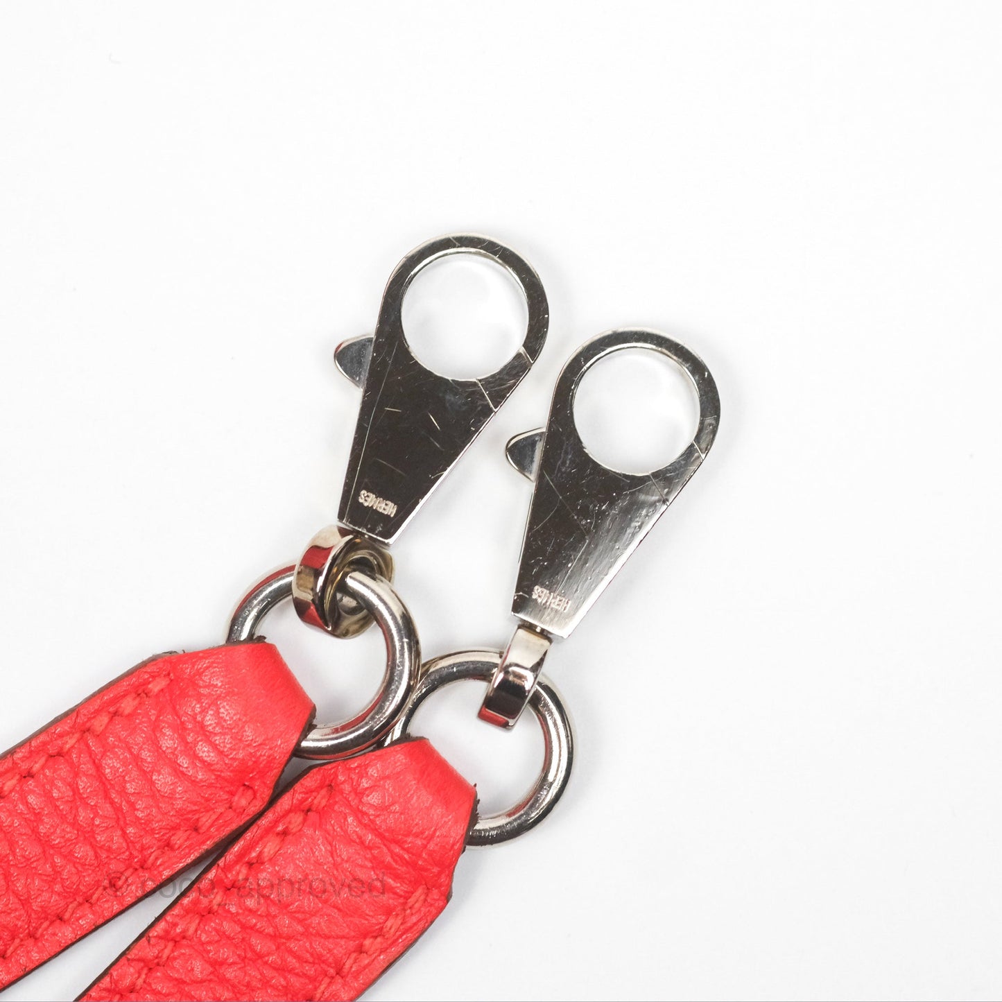 Hermès Kelly 32 Retourne Rose Jaipur Clemence Palladium Hardware