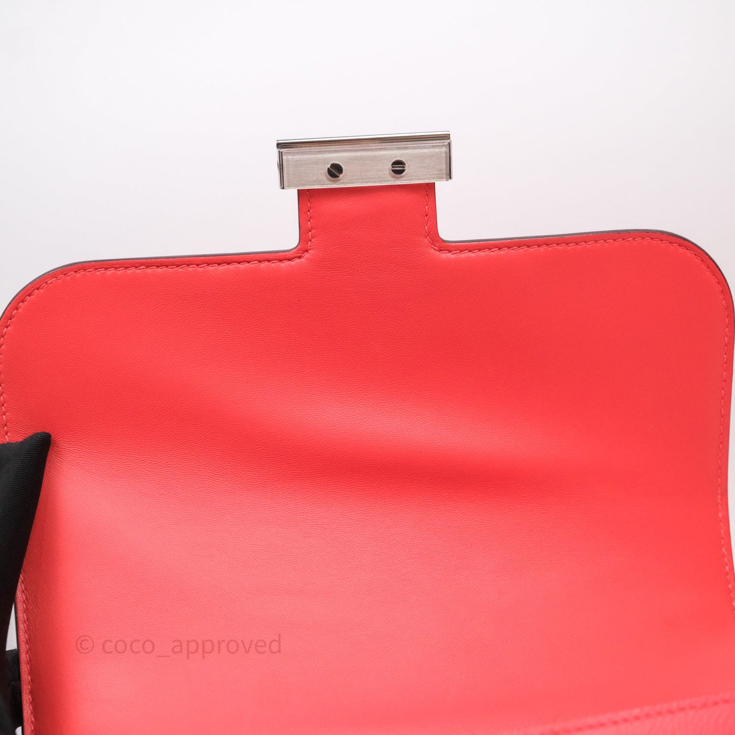 Hermès Constance 24 Rose Jaipur T5 Epsom Palladium Hardware