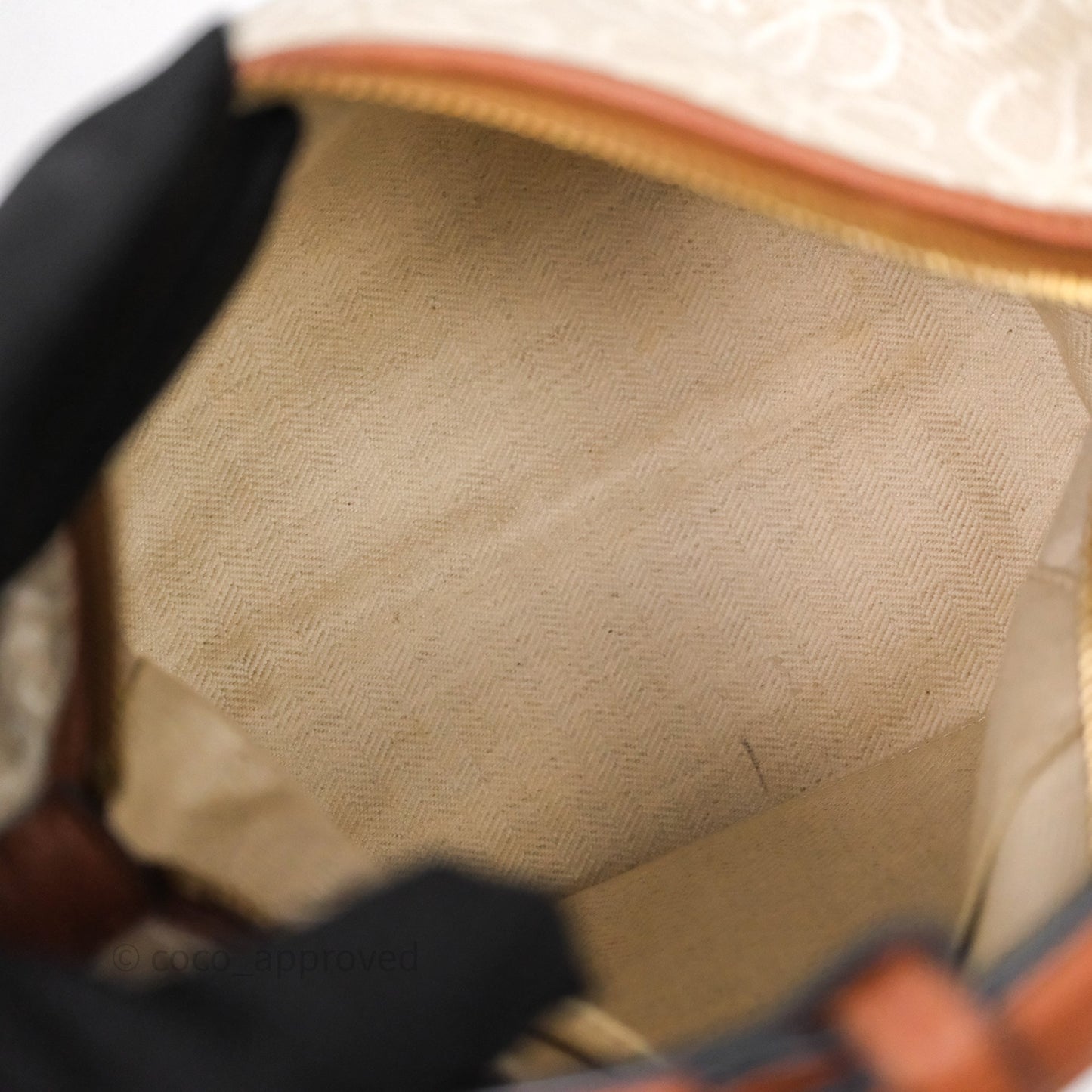 Loewe Top Handle Cubi Bag Anagram Jacquard