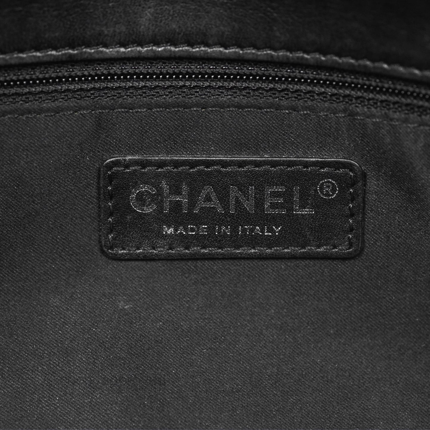 Chanel Quilted Ultimate Stitch Flap Bag Matte Python Black Silver Hardware