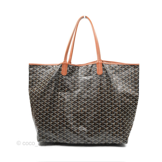 Goyard St. Louis Tote GM Black/Tan