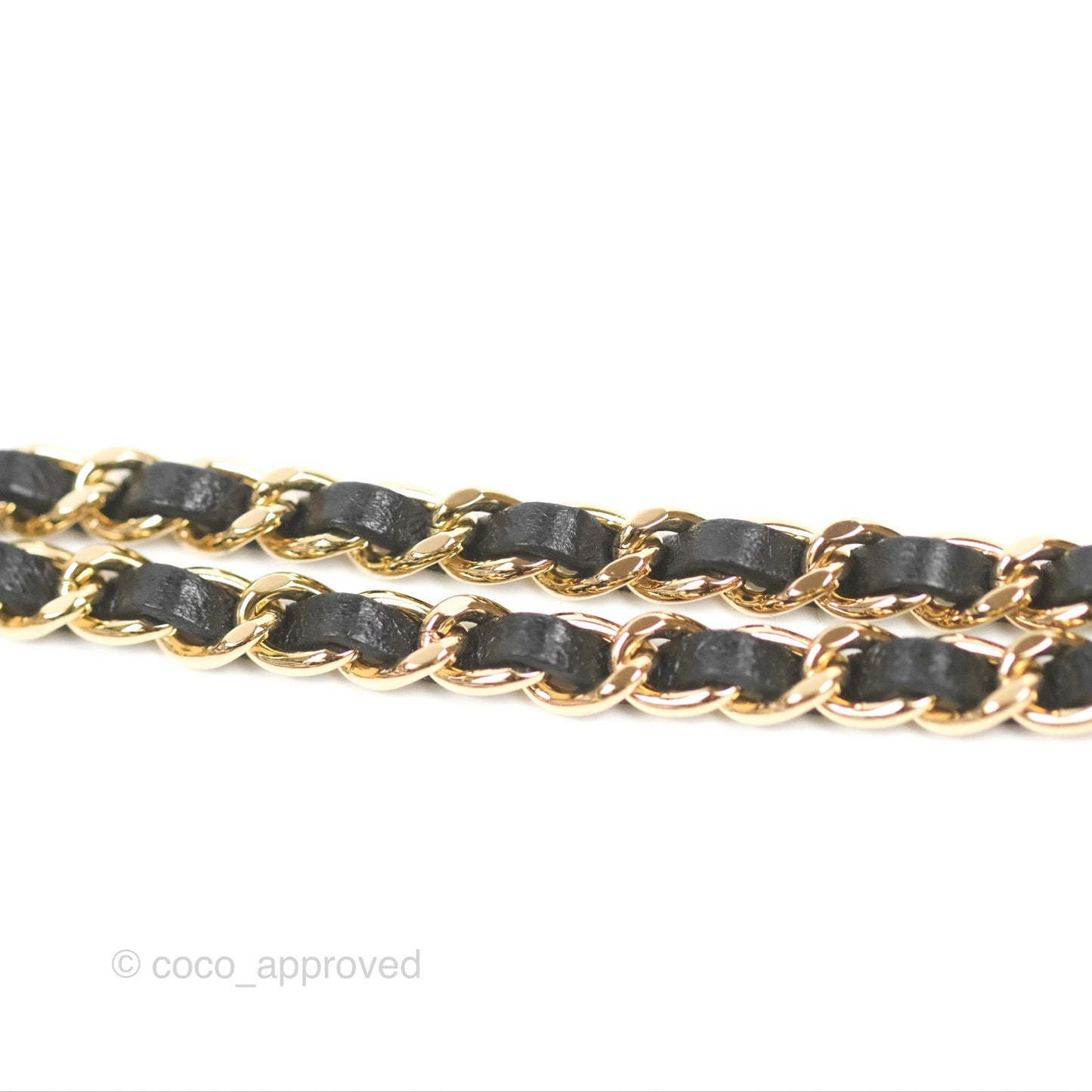 Chanel Mini Quilted Trendy CC Clutch With Chain Black Lambskin Gold Hardware