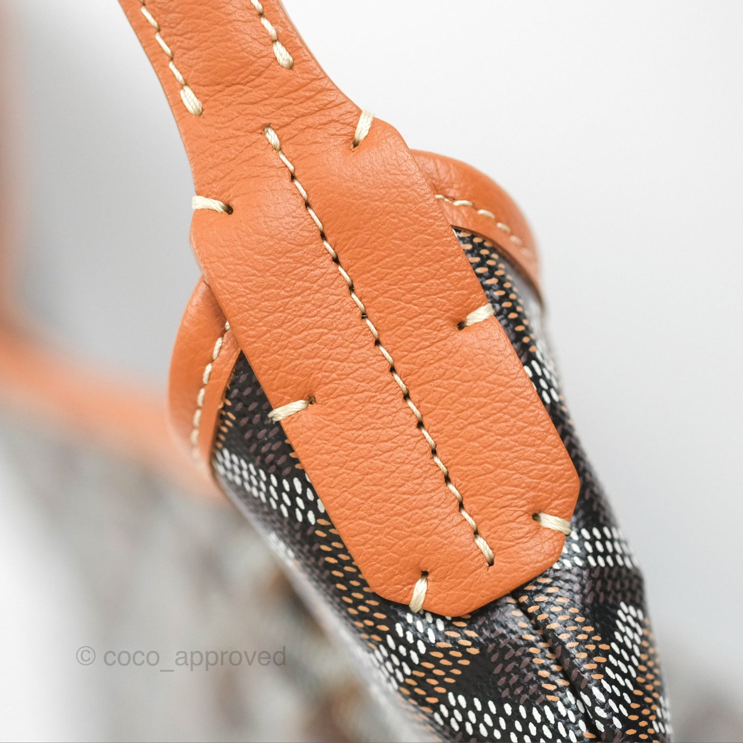 Goyard Bohème Hobo Bag Black/Tan Goyardine Canvas