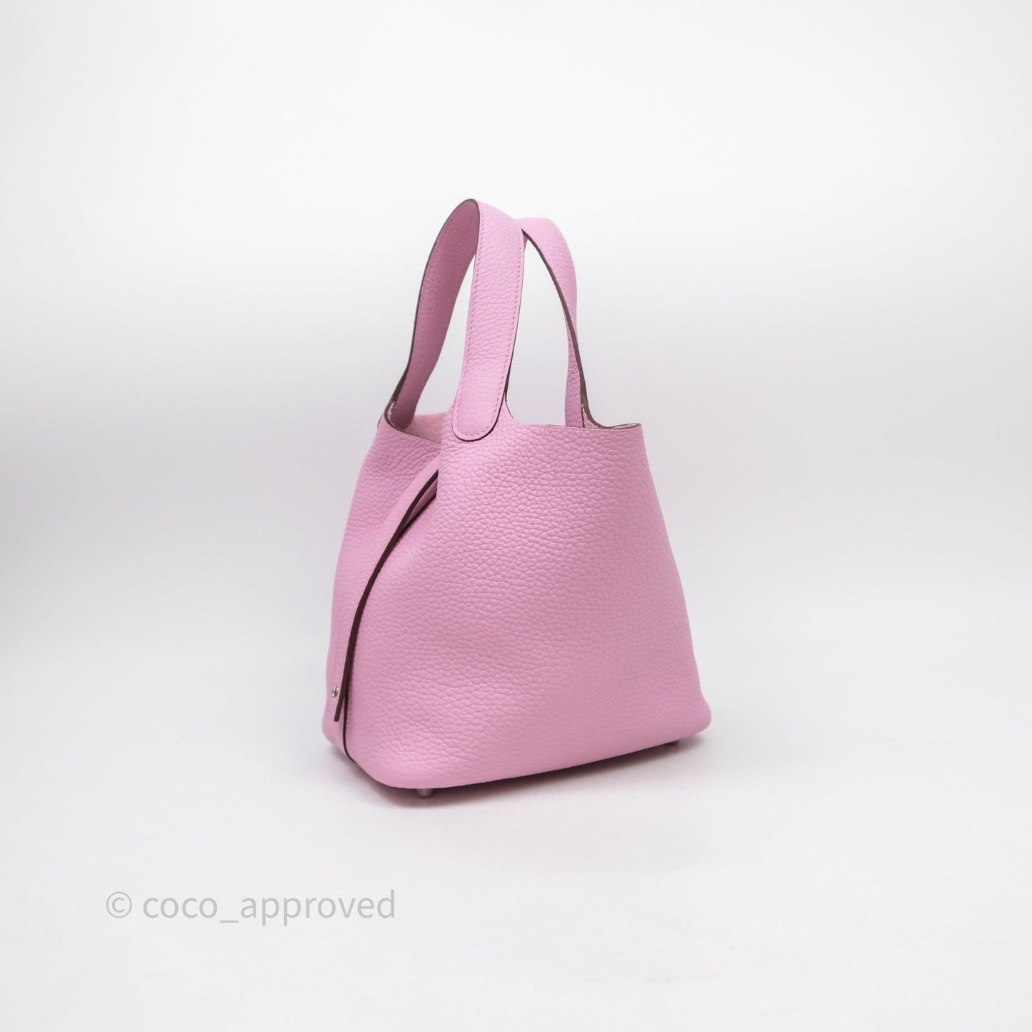 Hermès Picotin Lock 18 Mauve Sylvestre X9 Taurillon Clemence Palladium Hardware