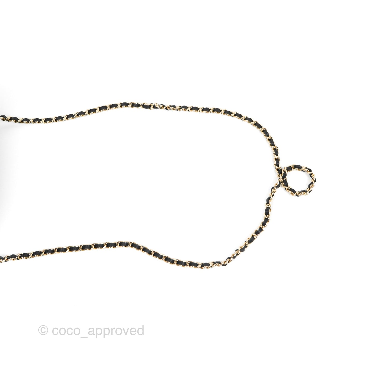 Chanel Vanity Rectangular Top Handle Black Lambskin Gold Hardware