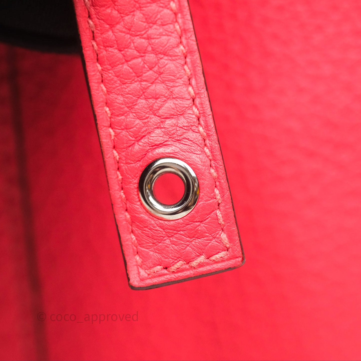 Hermès Picotin 18 Rose Texas Taurillon Clemence Palladium Hardware