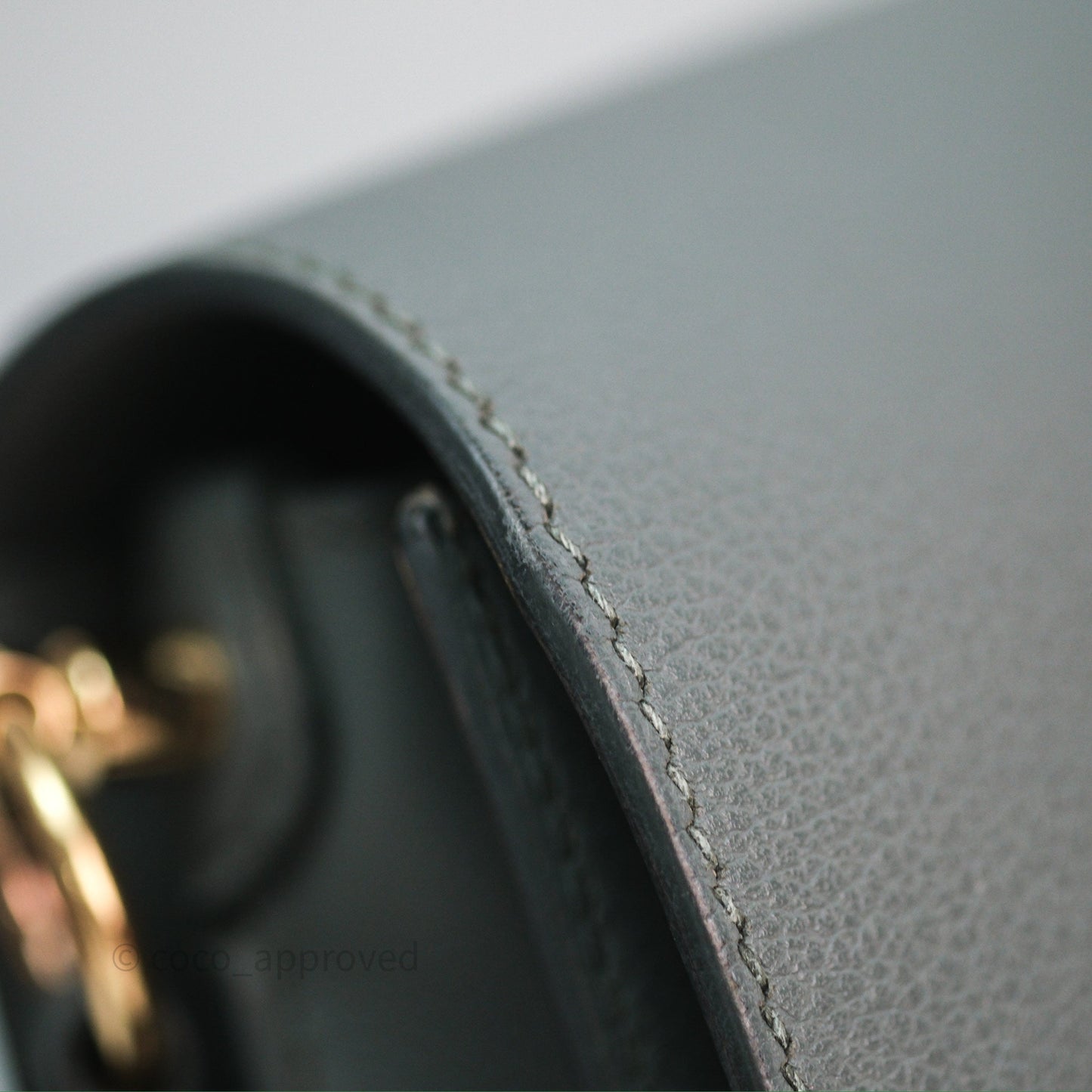 Hermès Roulis Mini 18 Vert Amancde 63 Evercolor Gold Hardware