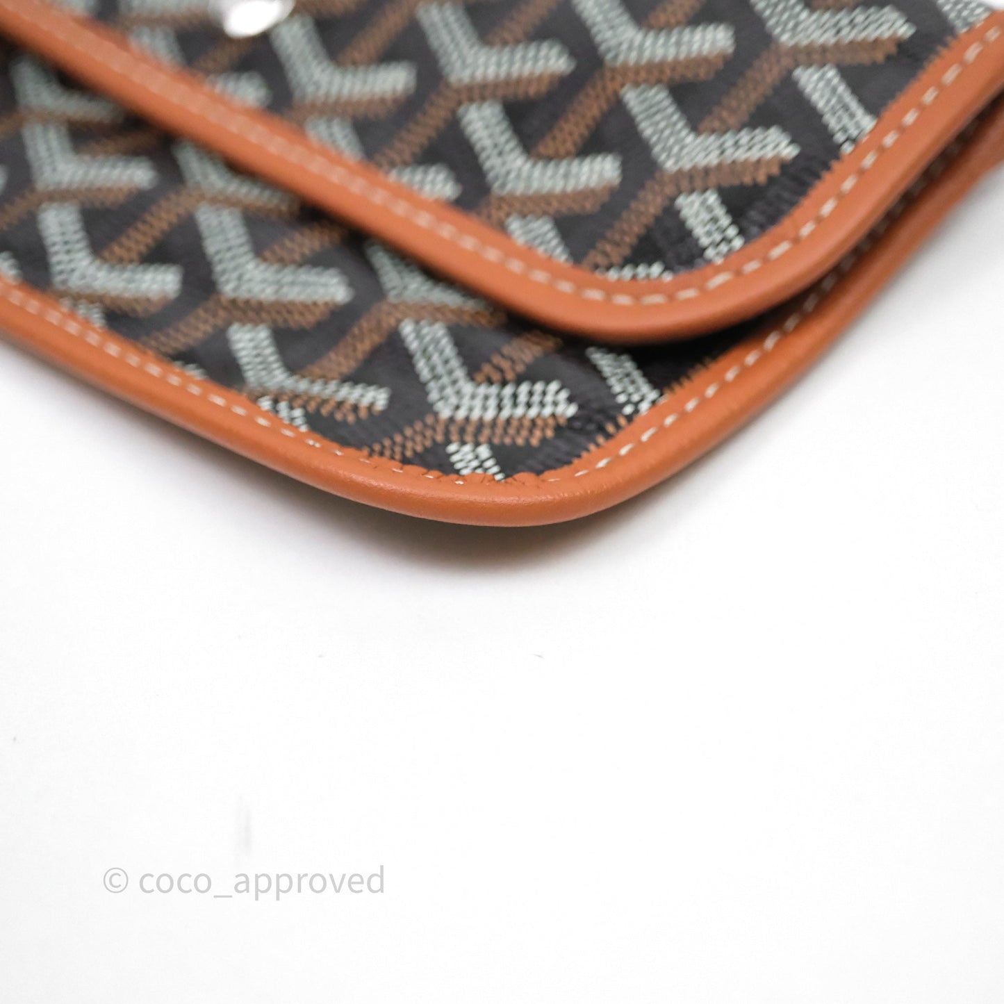 Goyard St Louis Tote PM Tan Black