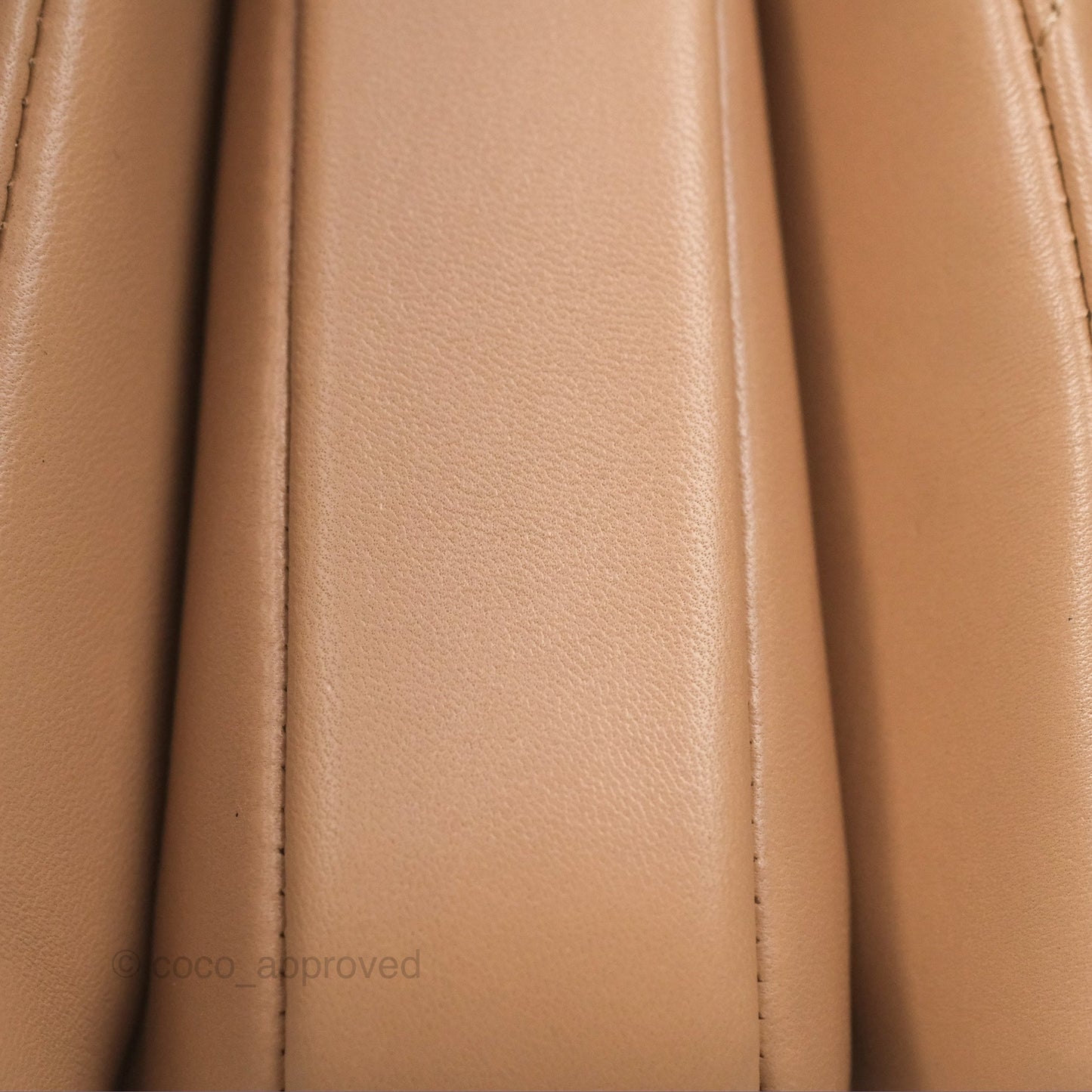 Chanel Trendy CC Small Beige Lambskin Gold Hardware 22S