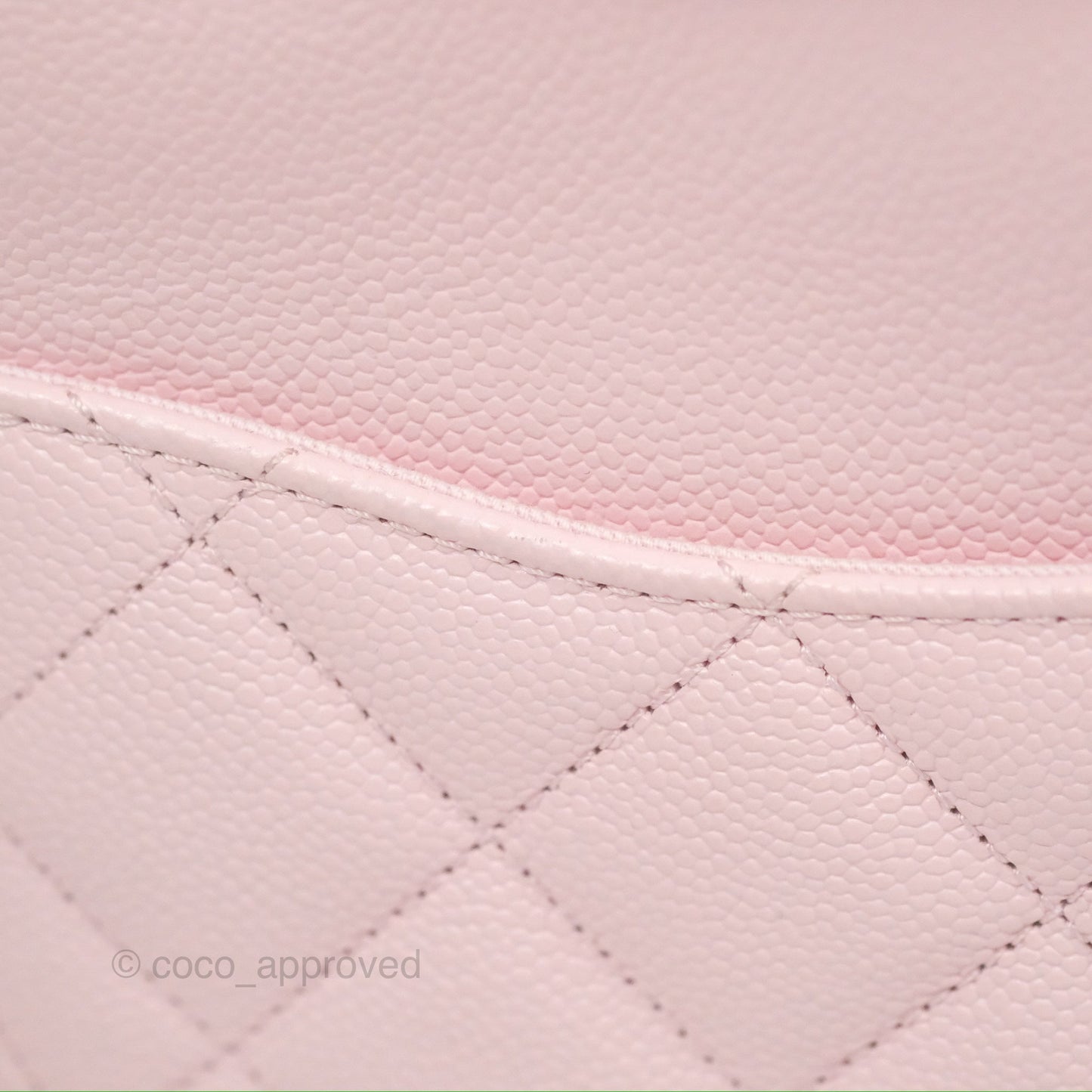 Chanel Business Affinity Drawstring Bucket Bag Light Pink Caviar Gold Hardware