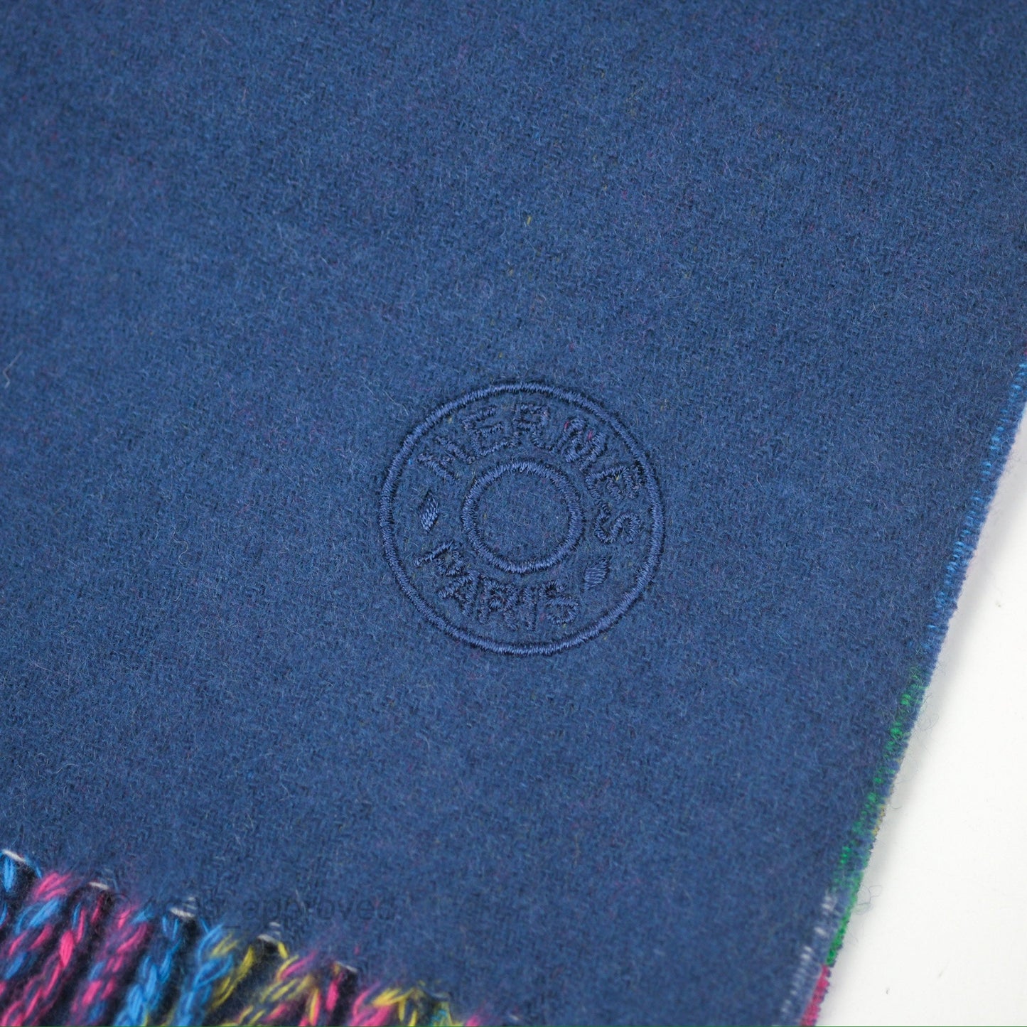 Hermès Tartan Maillons Muffler Cashmere