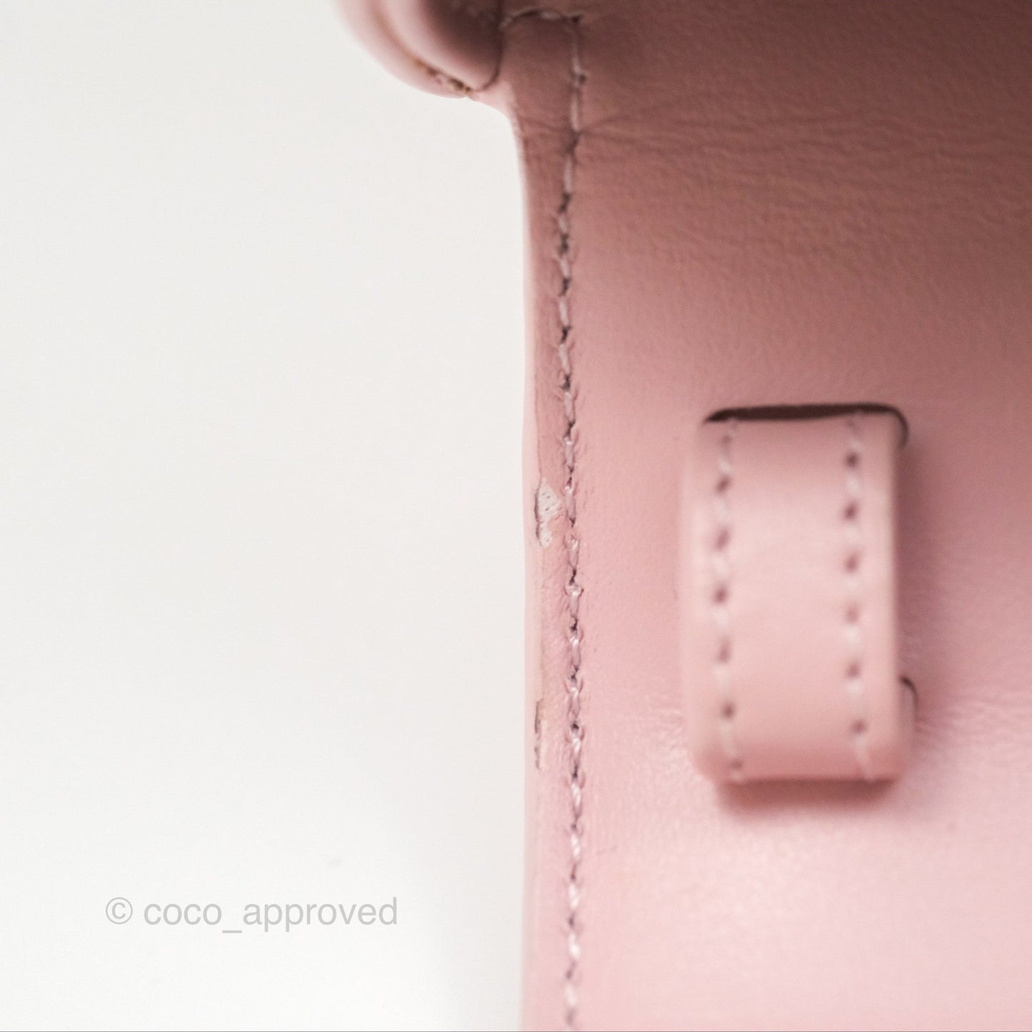 Celine Mini Triomphe Shiny Calfskin Pink