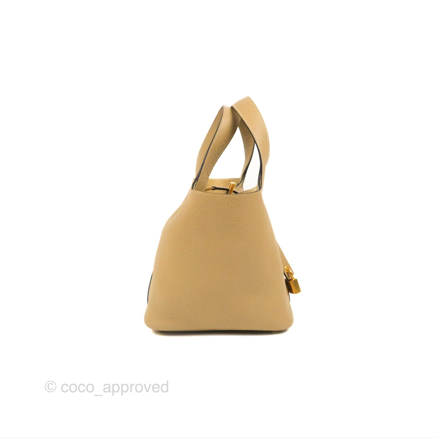 Hermès Picotin Lock 18 Trench Taurillon Clemence Gold Hardware